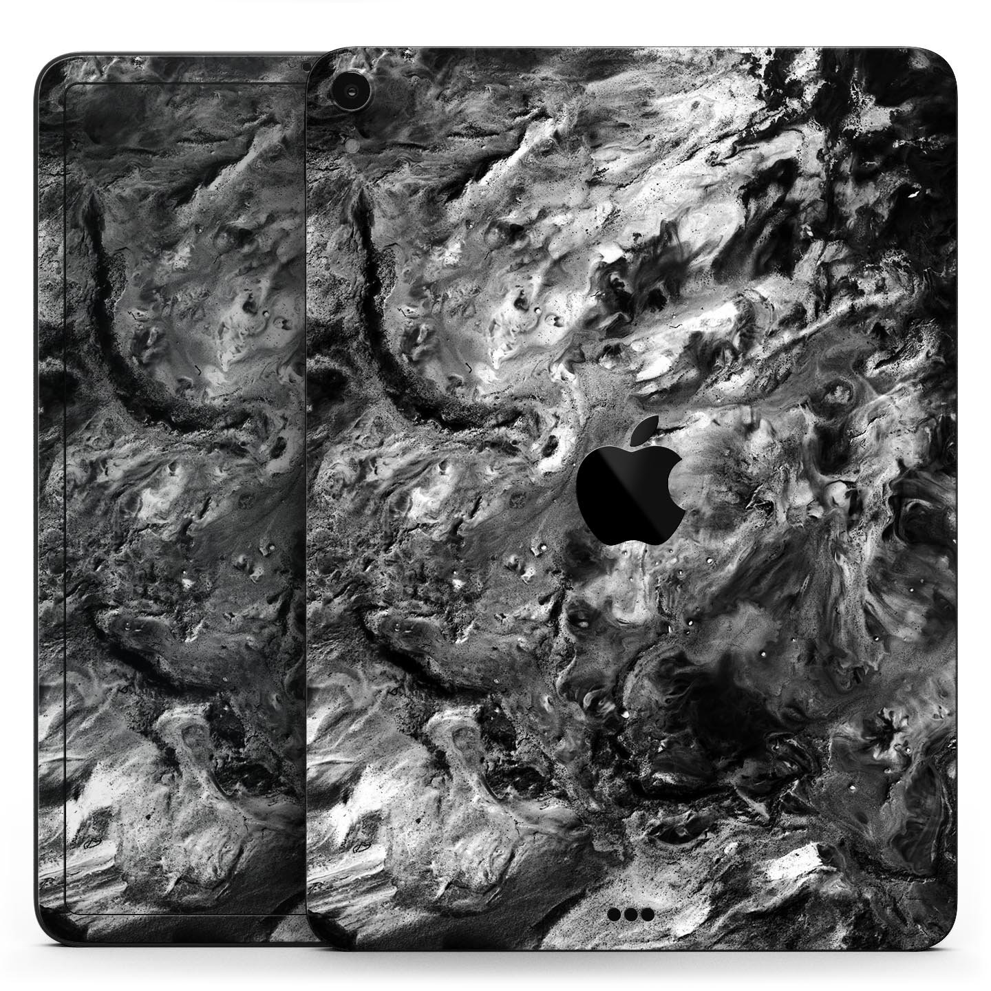 Liquid Abstract Paint V52 skin decal for Apple iPad, showcasing vibrant colors and premium 3M material.