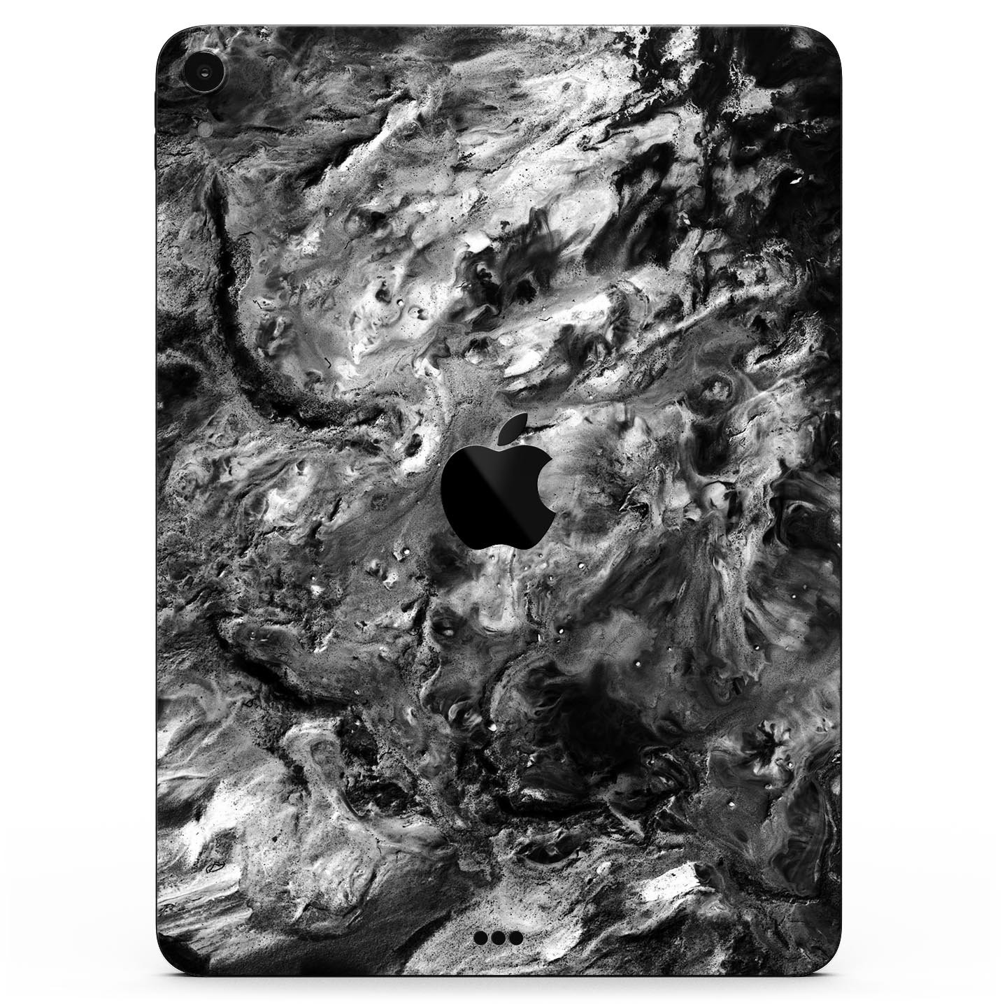 Liquid Abstract Paint V52 skin decal for Apple iPad, showcasing vibrant colors and premium 3M material.