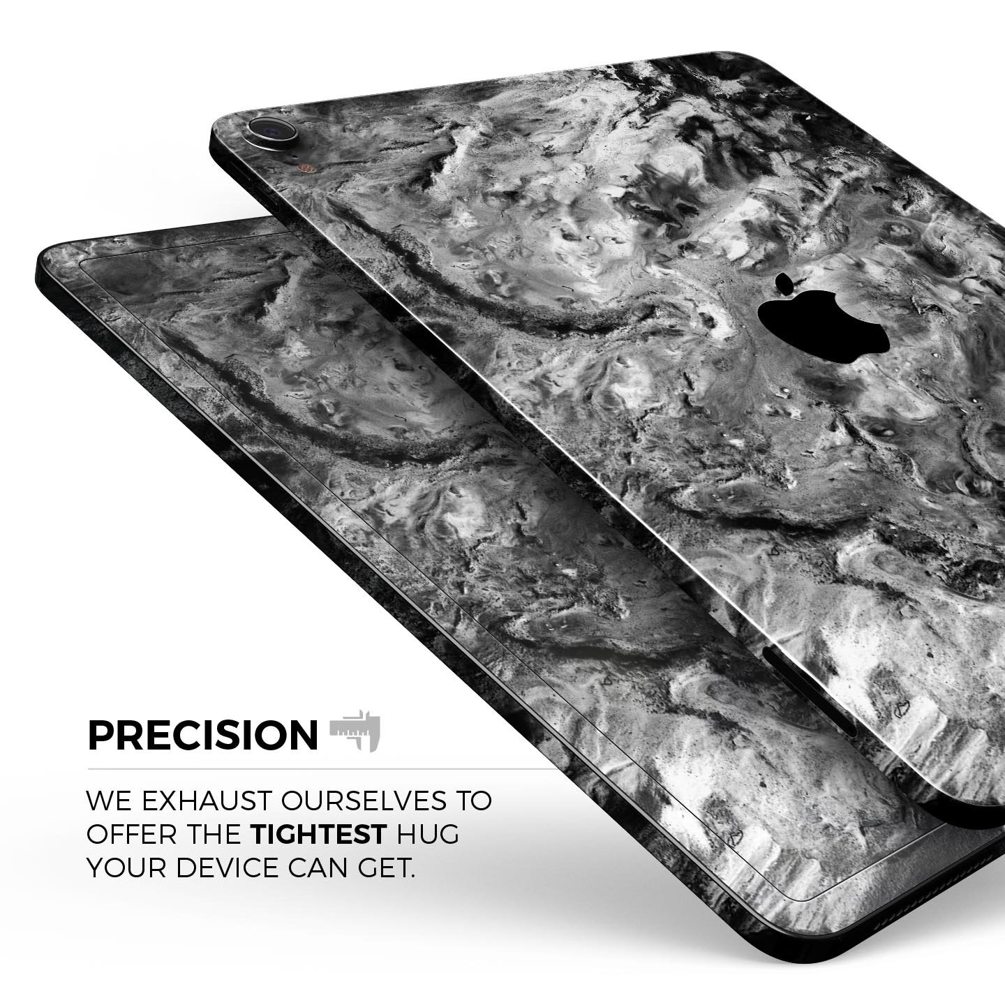 Liquid Abstract Paint V52 skin decal for Apple iPad, showcasing vibrant colors and premium 3M material.