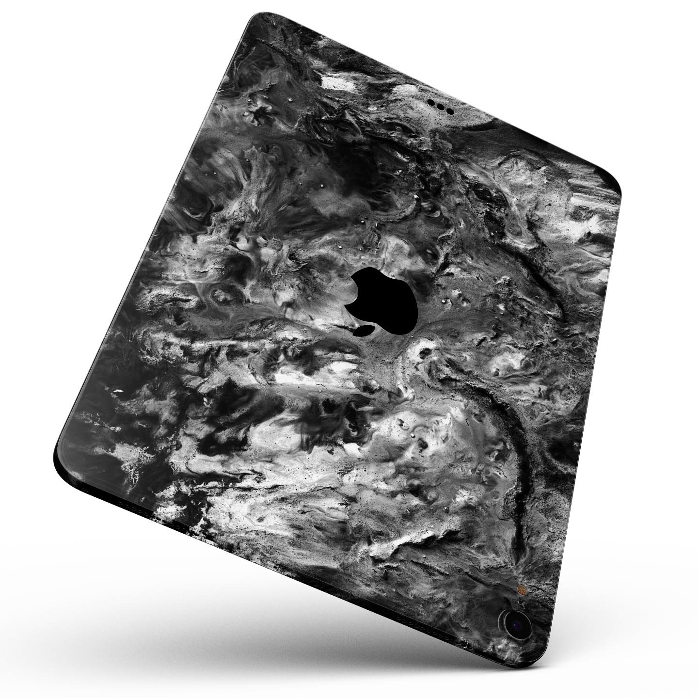 Liquid Abstract Paint V52 skin decal for Apple iPad, showcasing vibrant colors and premium 3M material.