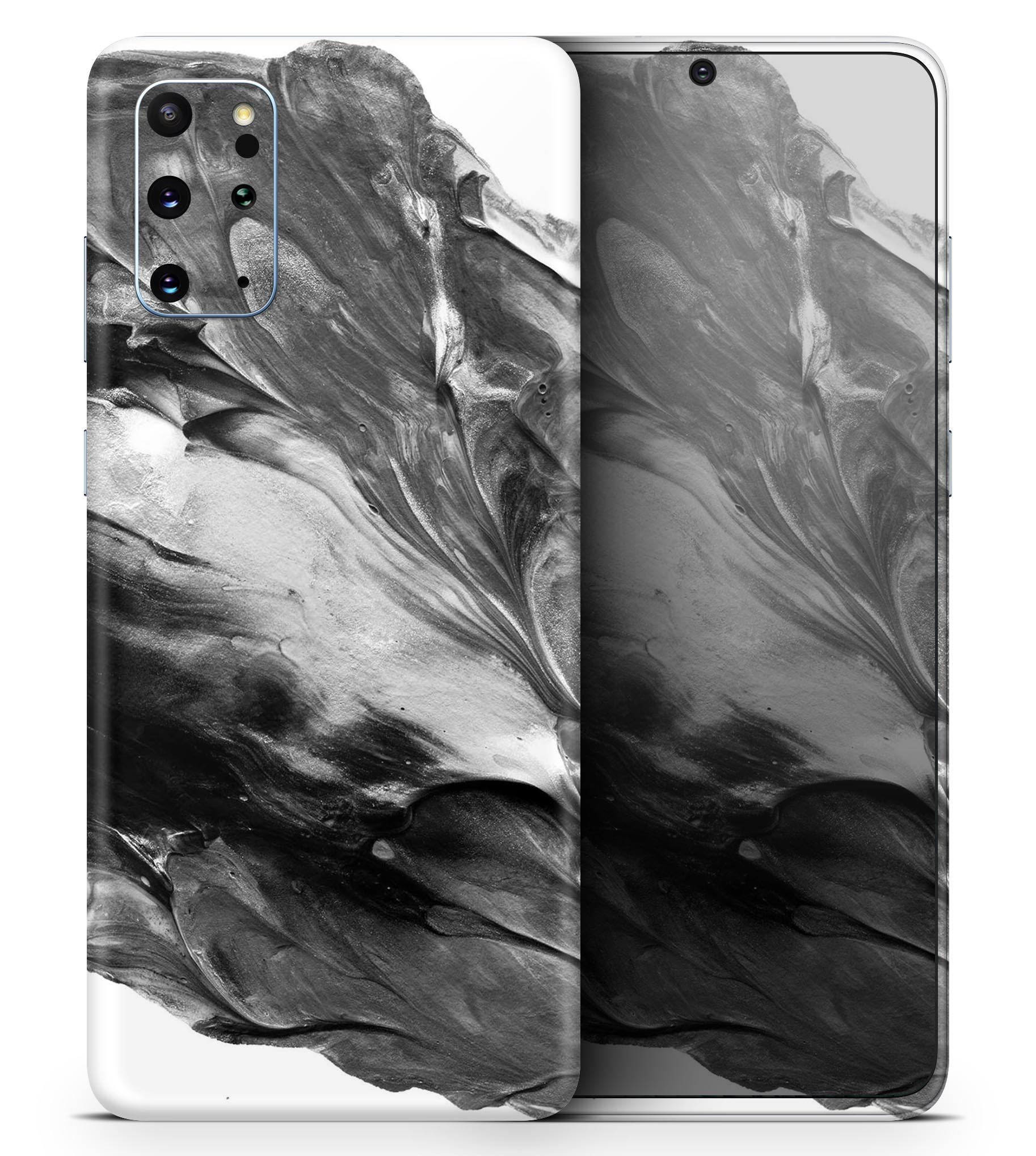 Liquid Abstract Paint V53 skin for Samsung Galaxy S-Series, showcasing vibrant abstract design and premium vinyl material.