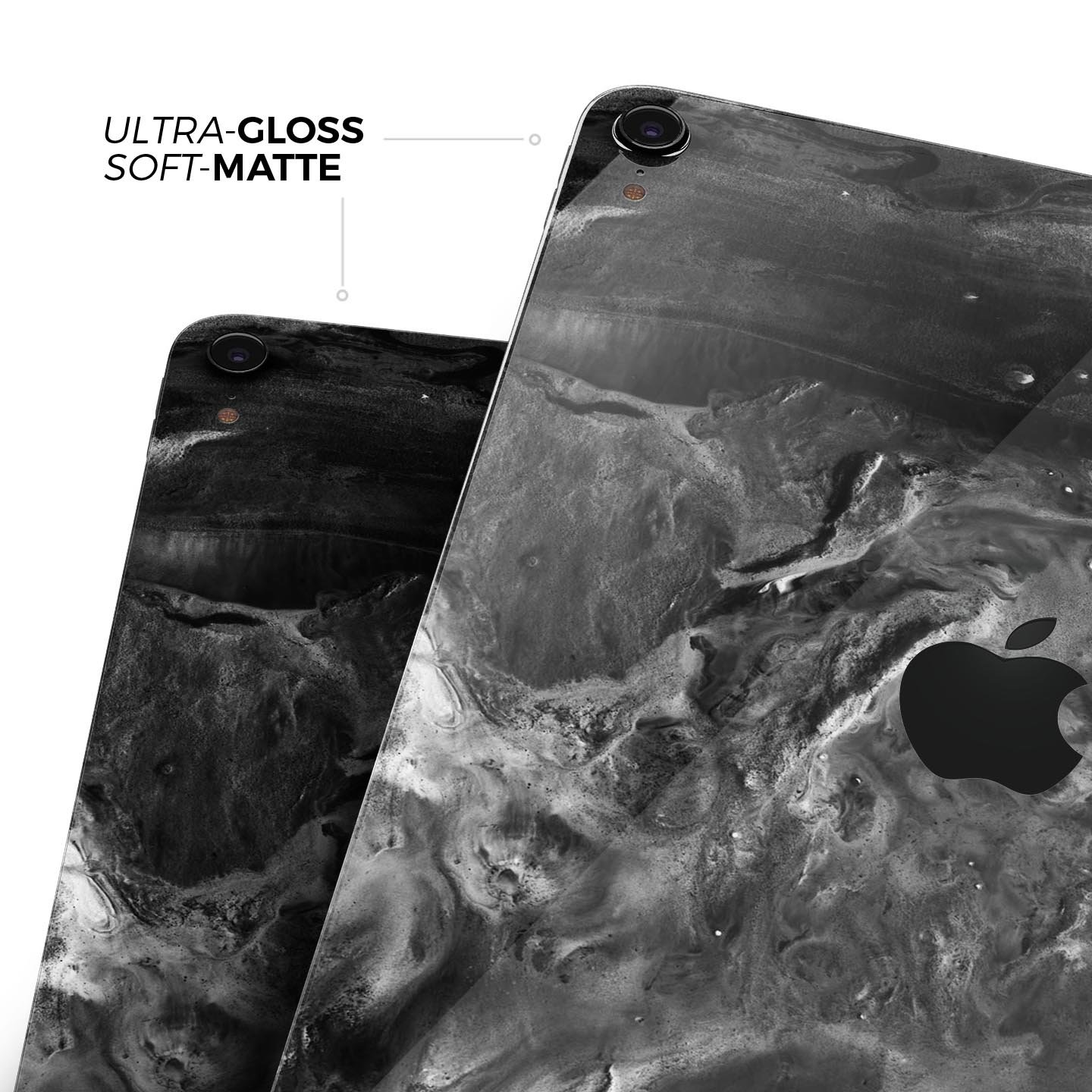 Liquid Abstract Paint V54 skin decal for Apple iPad, showcasing vibrant abstract design and premium 3M material.