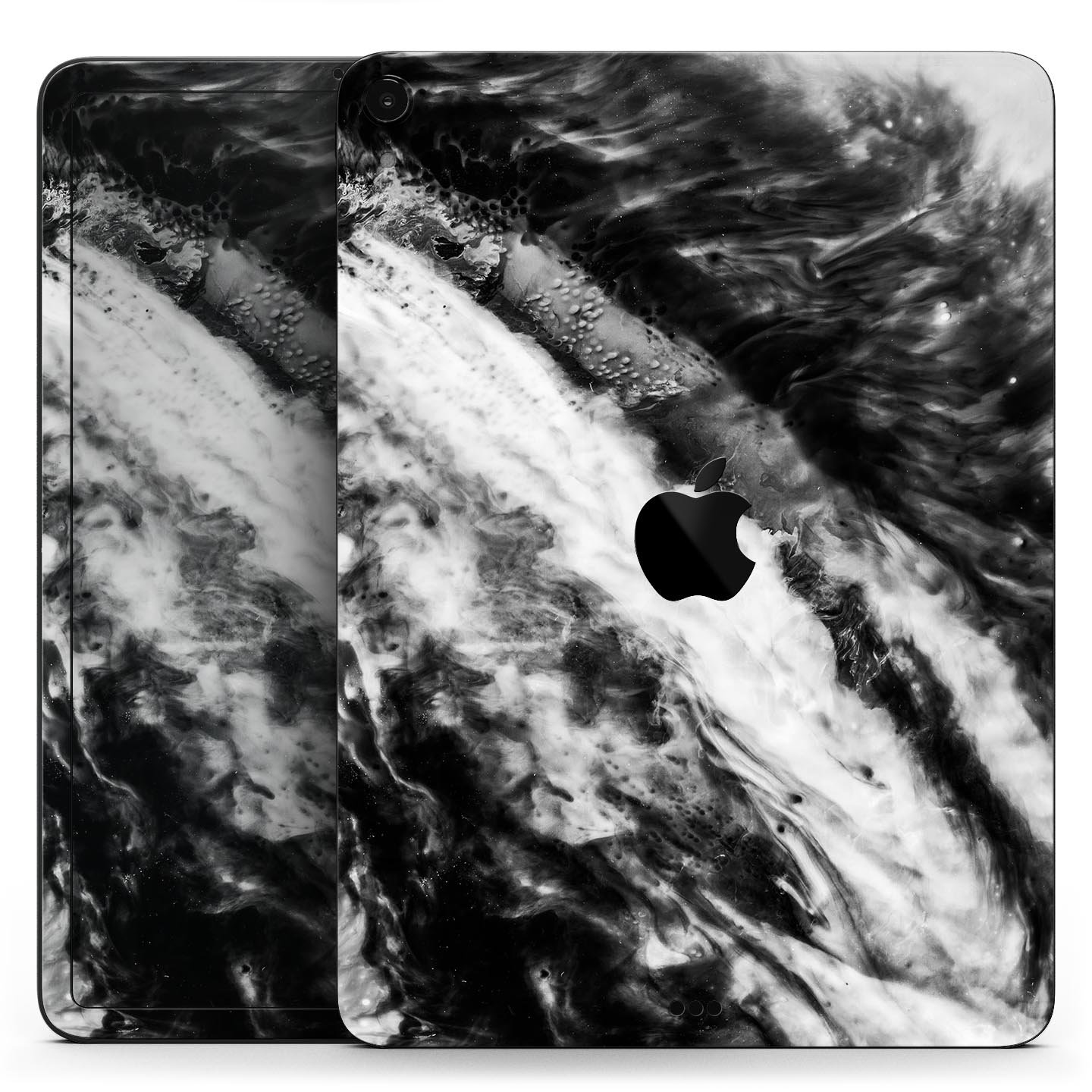 Liquid Abstract Paint V58 skin decal for Apple iPad, showcasing vibrant abstract design and premium 3M material.