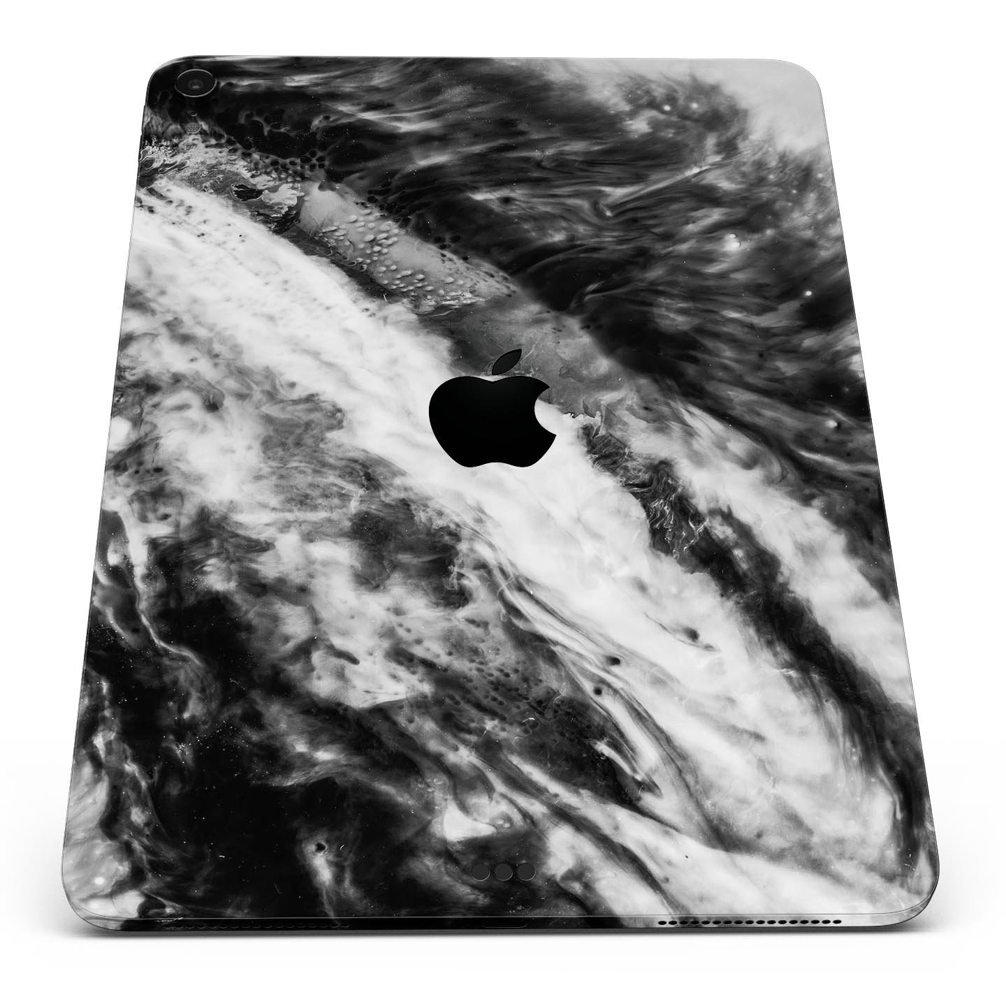 Liquid Abstract Paint V58 skin decal for Apple iPad, showcasing vibrant abstract design and premium 3M material.