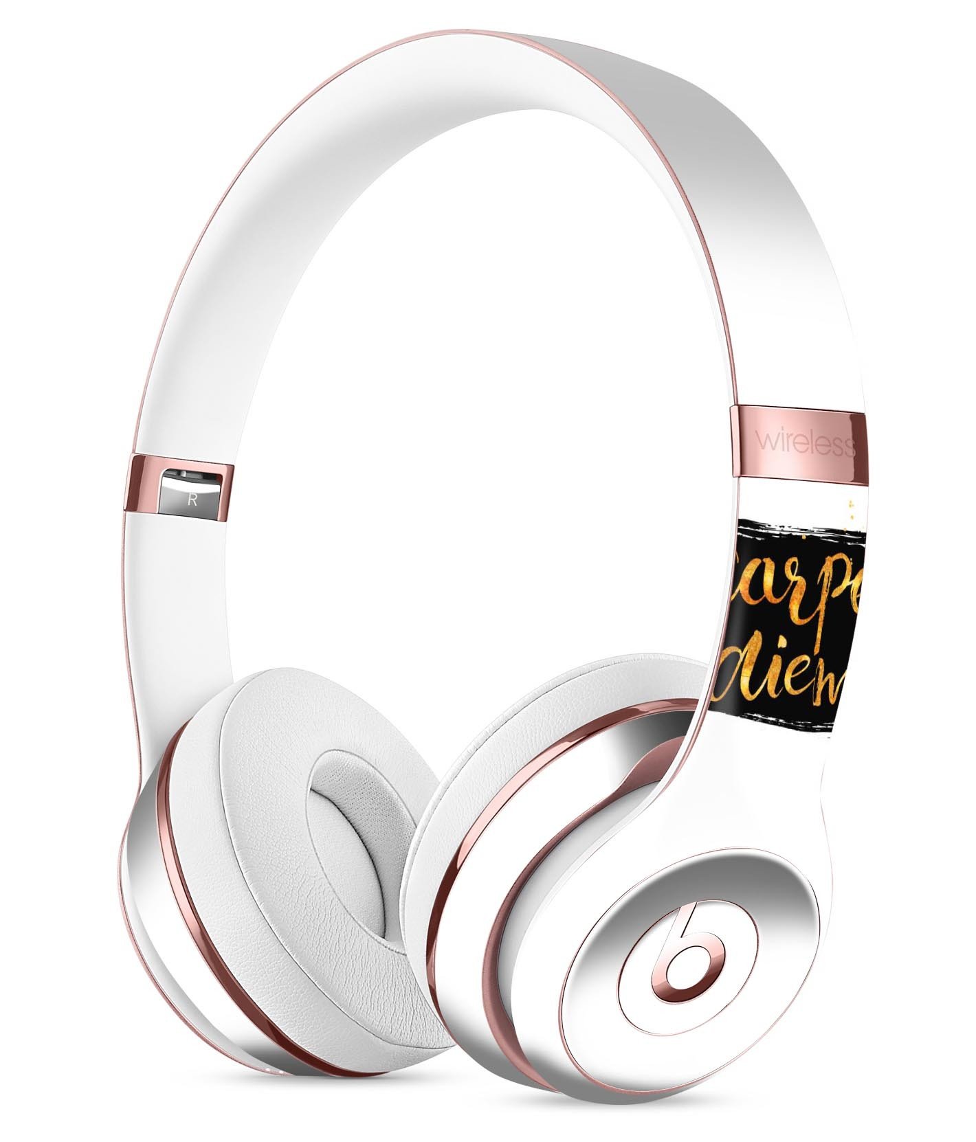 Lux Carpe Diem Full-Body Skin Kit for Beats by Dre Solo 3 Wireless, showcasing vibrant design and premium vinyl material.