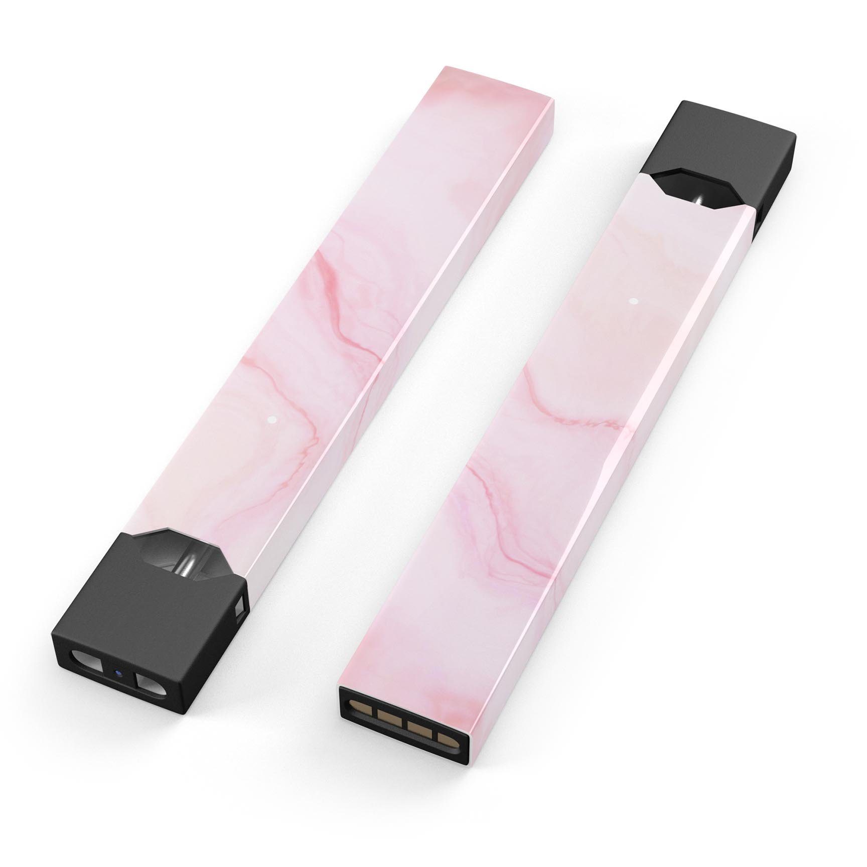 Marble Surface V1 Pink decal skin wrap for JUUL device, showcasing a stylish marble design with a protective finish.