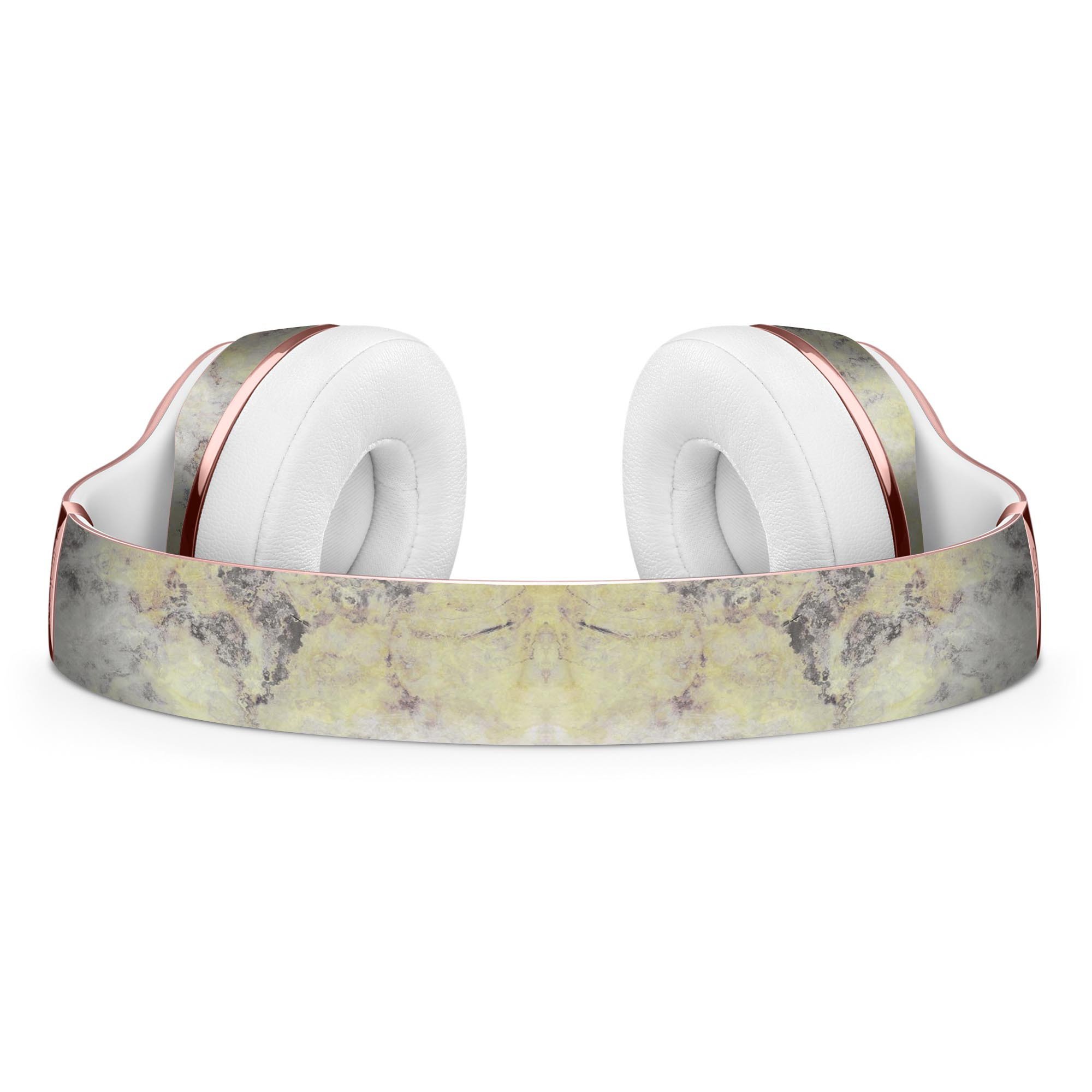 Marble Surface V2 Full-Body Skin Kit for Beats by Dre Solo 3, showcasing a stylish marble design that fits perfectly on the headphones.