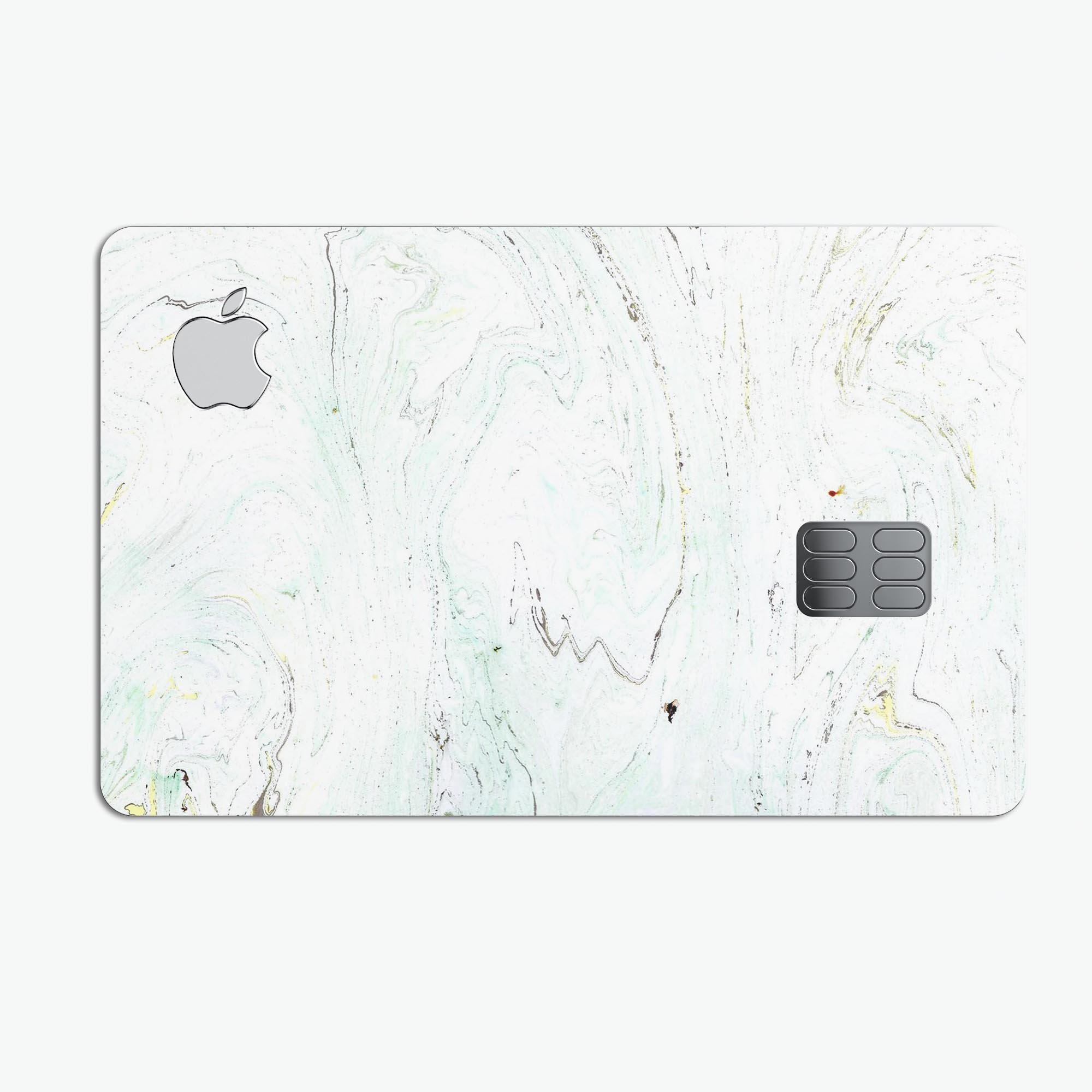 Marble Textures 22 decal skin for Apple Card, showcasing premium vinyl design with a glossy finish.