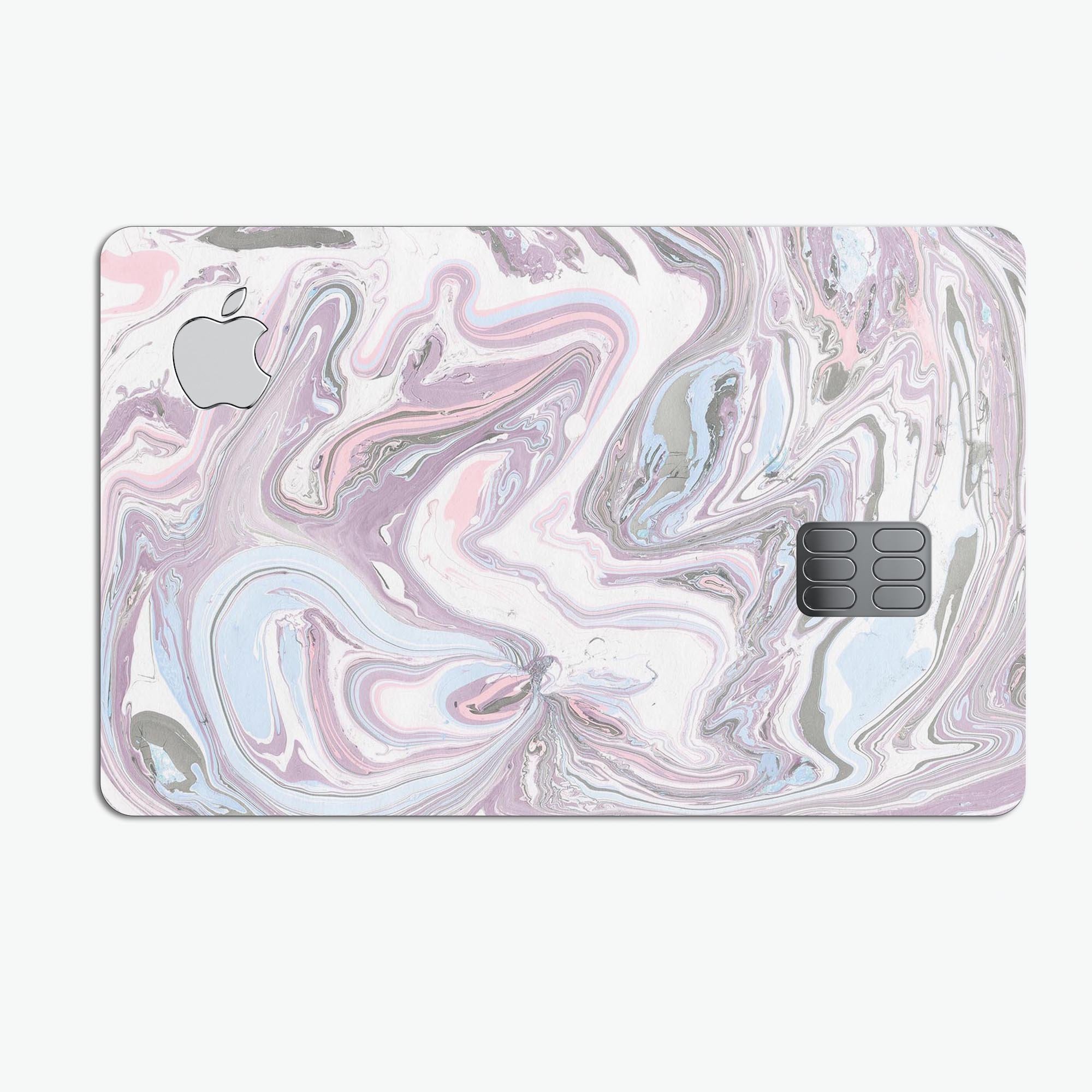 Main Marbleized Swirling Soft Purple - Premium Protective Decal Skin-Kit image