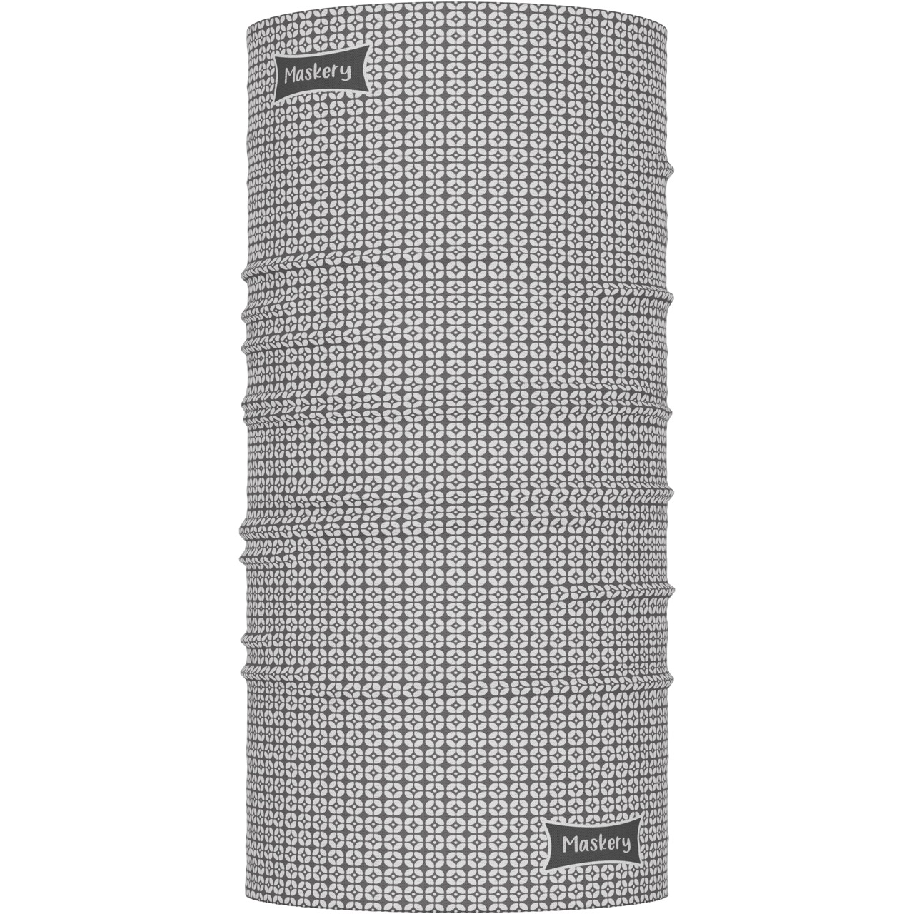 Maskery Multifunctional Neckwear displayed in various colors and styles, showcasing its versatility for outdoor activities.