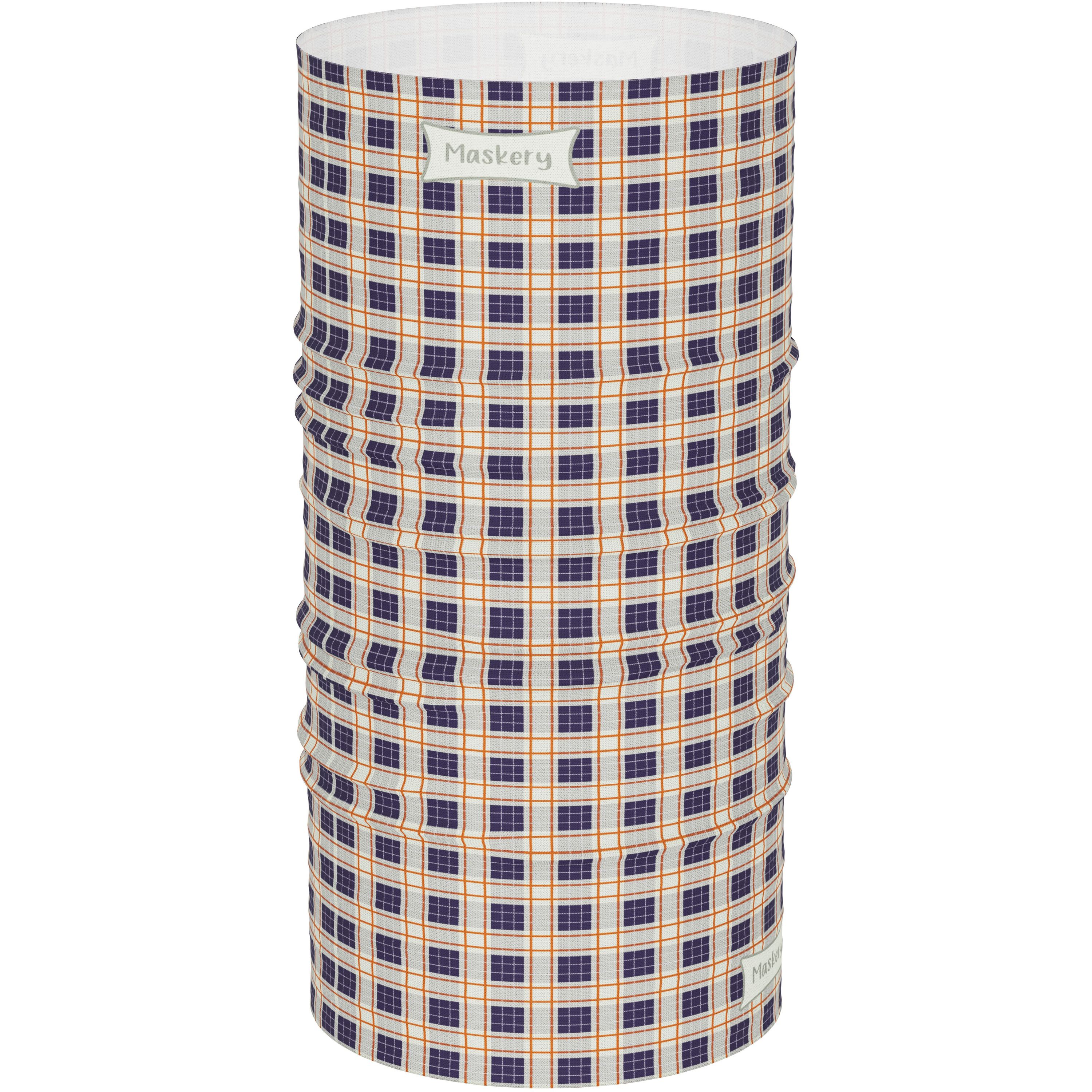 Maskery Multifunctional Neckwear displayed in various styles and colors, showcasing its versatility and design.