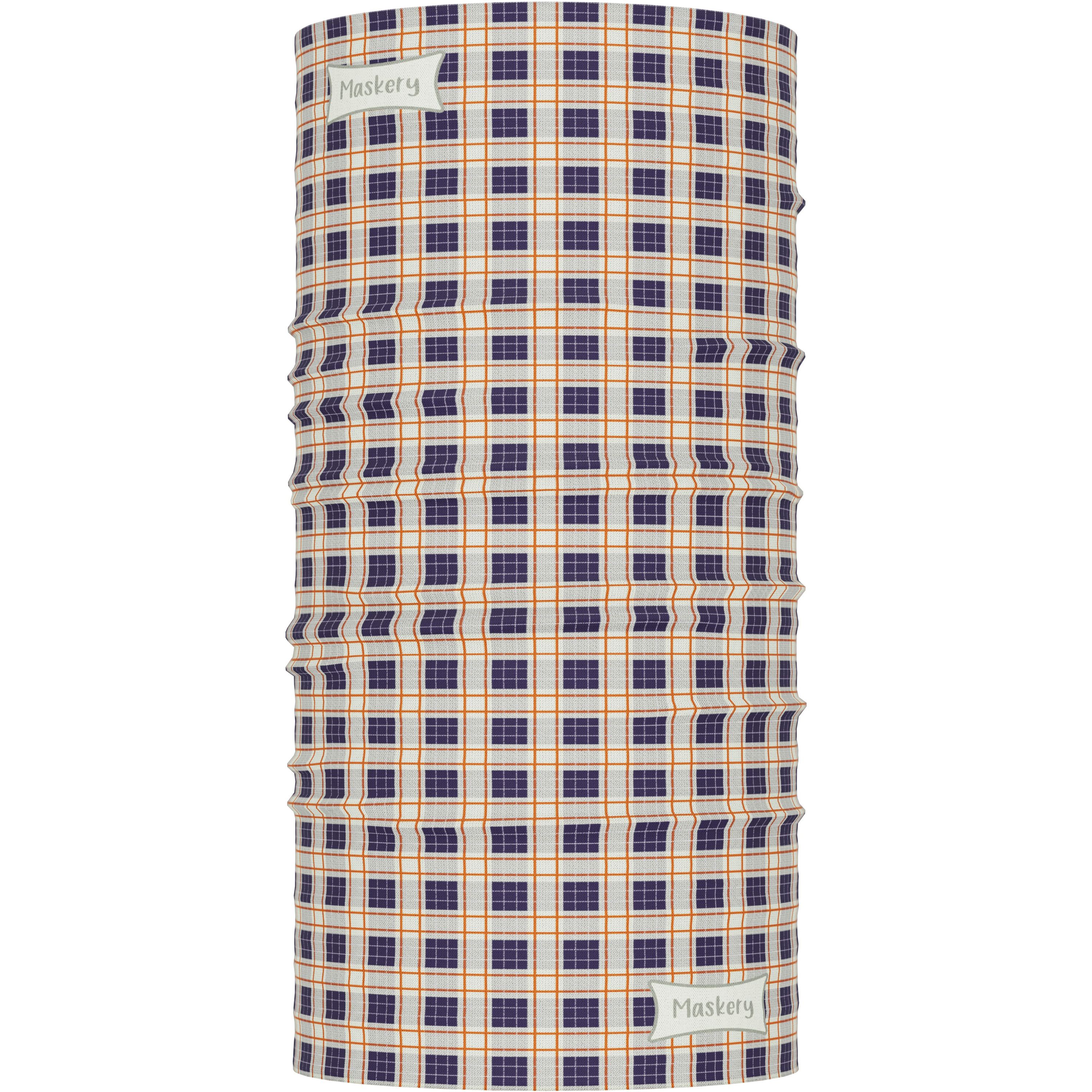 Maskery Multifunctional Neckwear displayed in various styles and colors, showcasing its versatility and design.