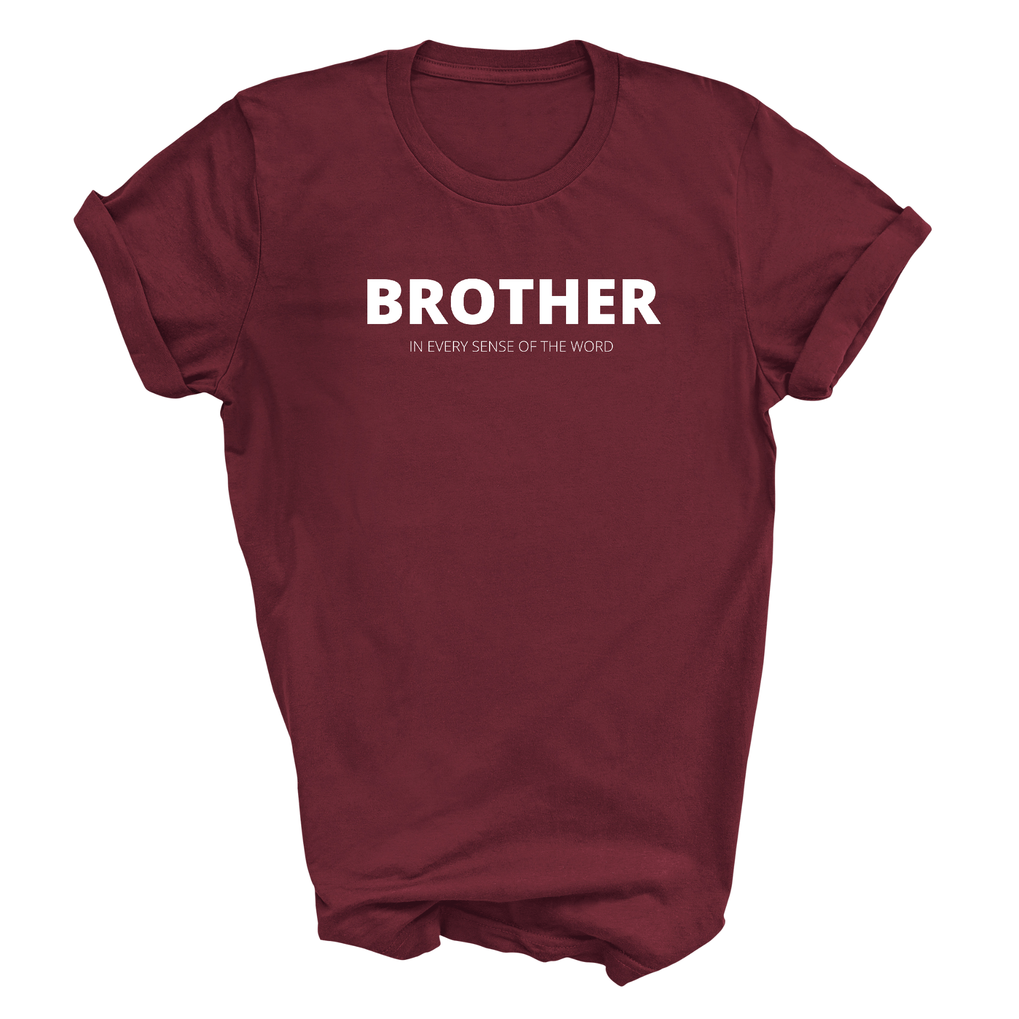 Mens Graphic T-shirt featuring the phrase 'Say it Soul, Brother' in bold print, made from soft preshrunk cotton.