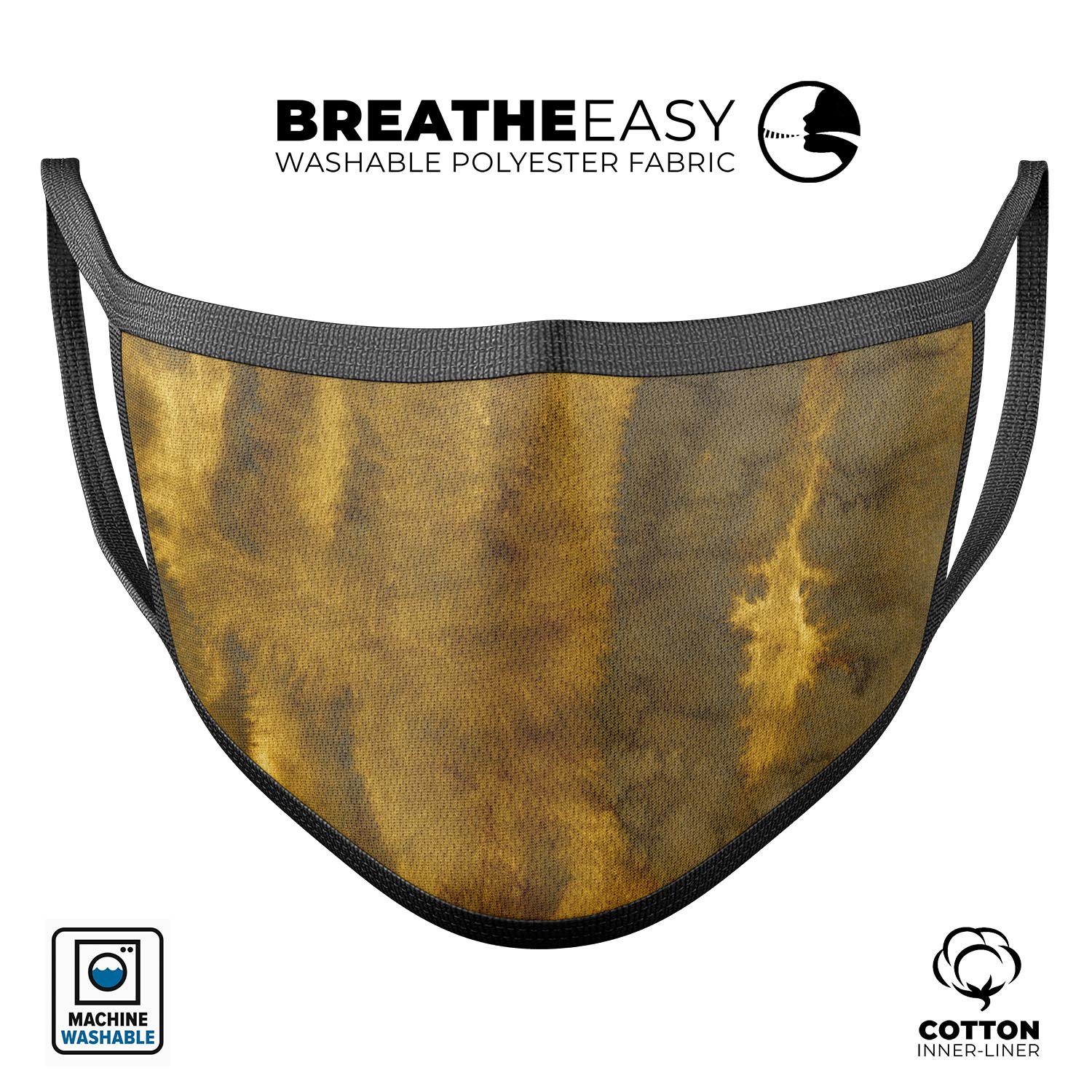 Micro Catipillar Cavers reusable mouth cover, featuring a 3D design, adjustable ear loops, and made from soft cotton, suitable for various activities.