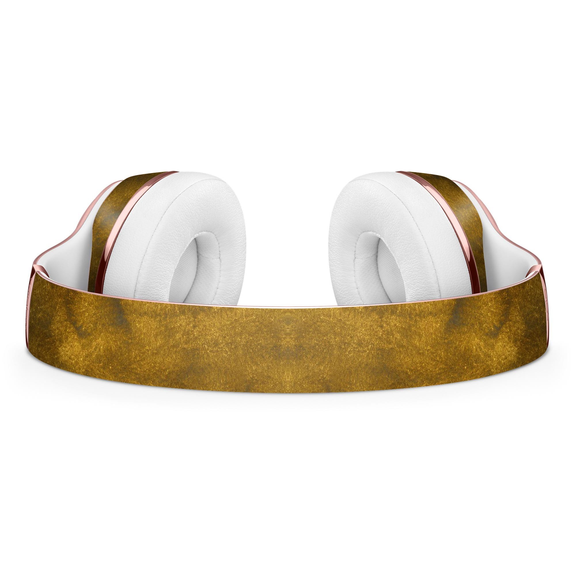Micro Golden Watercolor Stains Full-Body Skin Kit for Beats by Dre Solo 3 Wireless Headphones, showcasing vibrant colors and protective design.