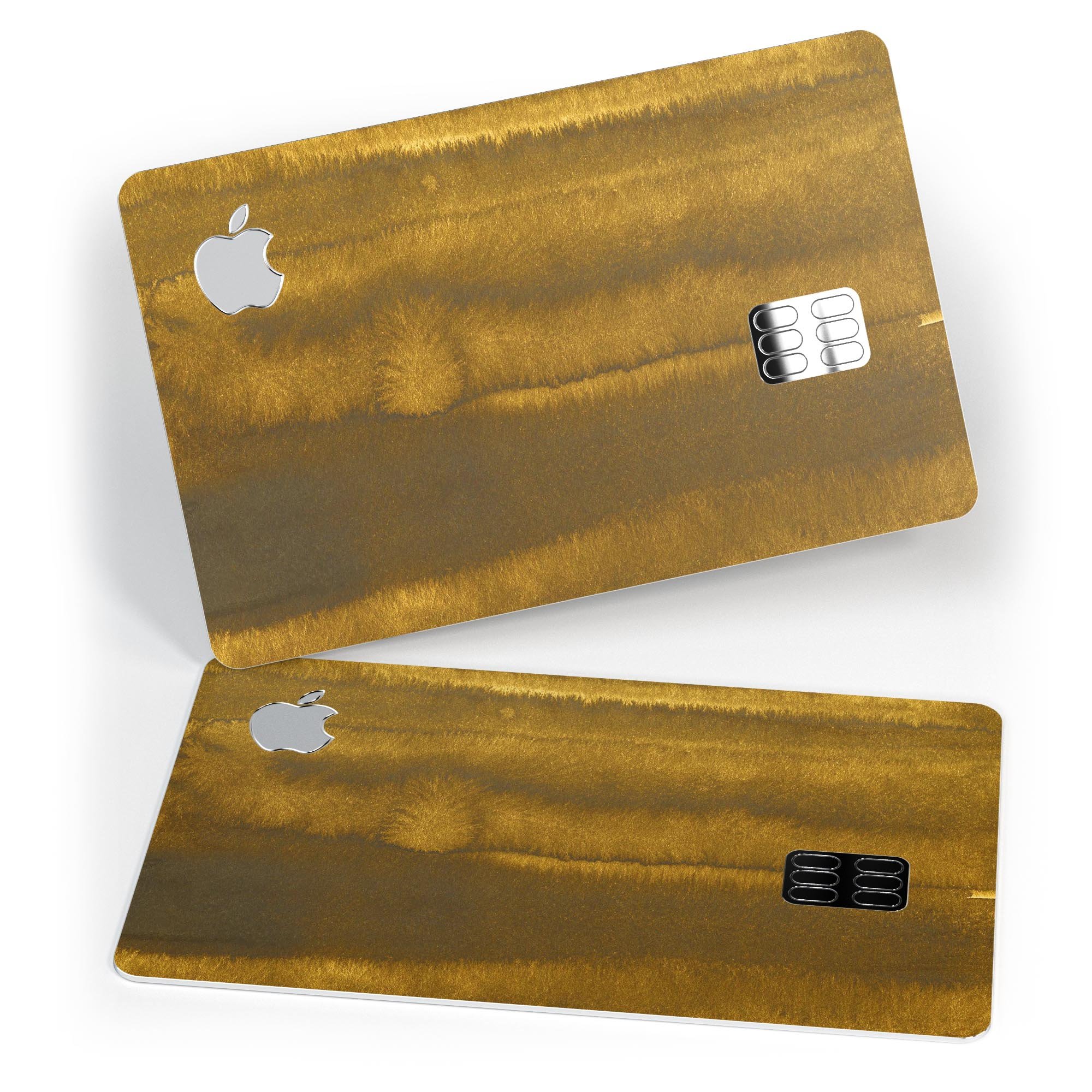Micro Honey Wheat Fields decal skin-kit for Apple Card, showcasing premium vinyl design and protective features.