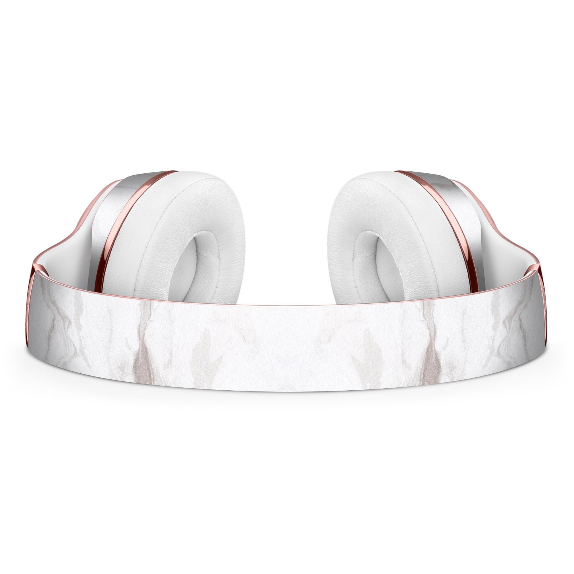 Mixtured Gray 199 Textured Marble Skin Kit for Beats by Dre Solo 3 Wireless Headphones, showcasing a stylish design and premium vinyl material.