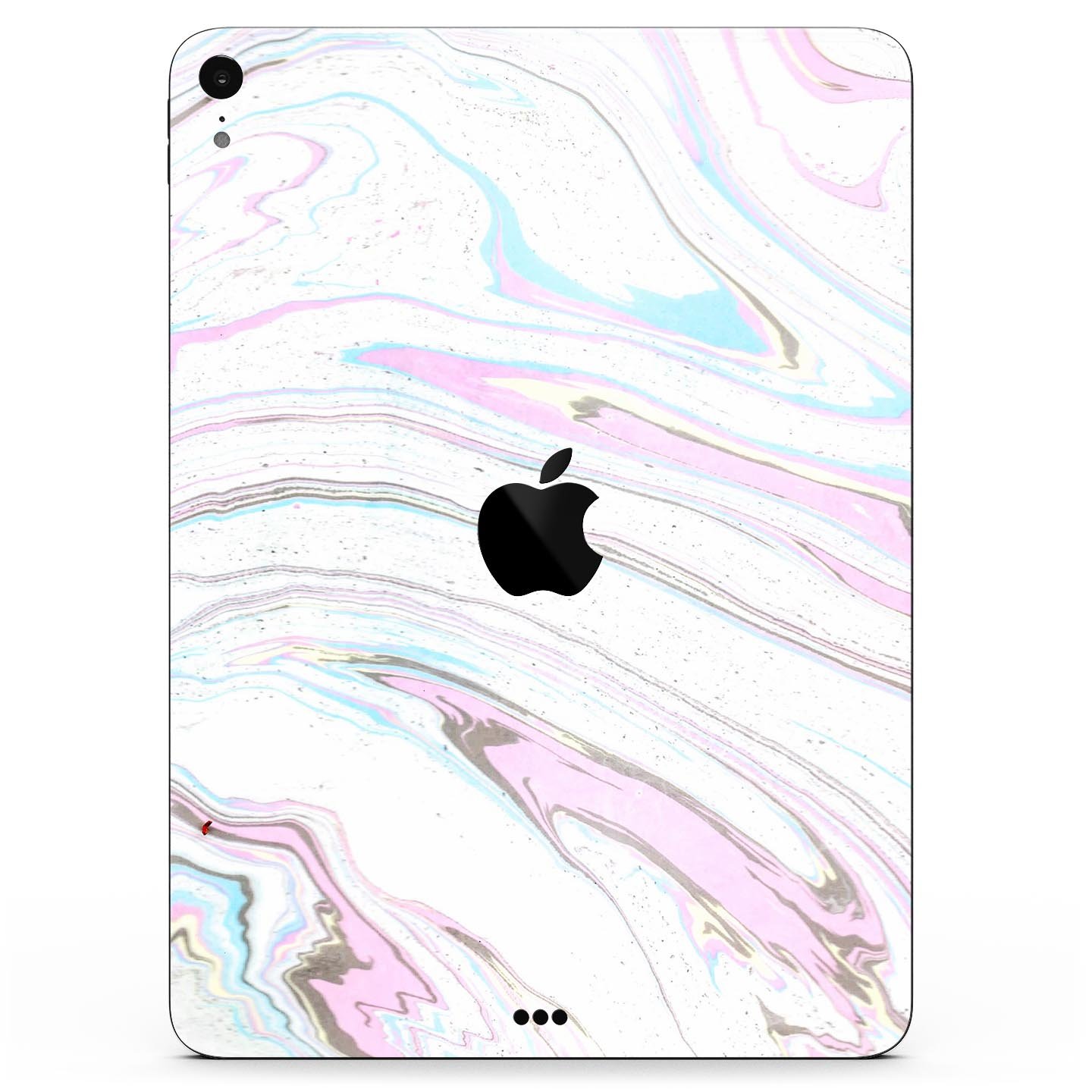Mixtured Textured Marble v5 skin decal for Apple iPad, showcasing its elegant marble design and premium finish.