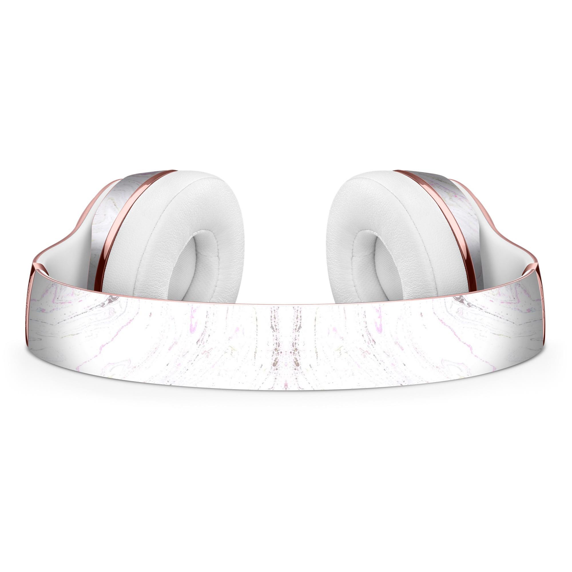 Mixtured Textured Marble v8 Full-Body Skin Kit for Beats by Dre Solo 3 Wireless Headphones, showcasing a stylish marble design.