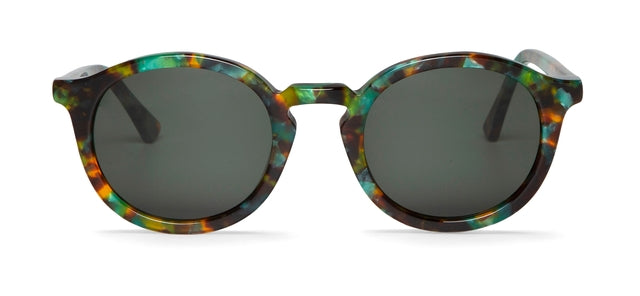 MR BOHO Chamberi AVT34-11 round frame glasses in multicolor, made from acetate, suitable for unisex wear.