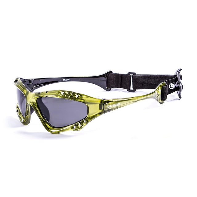 OCEAN GLASSES AUSTRALIA 11700.5 featuring a full-rimmed warp design in black, suitable for unisex wear.