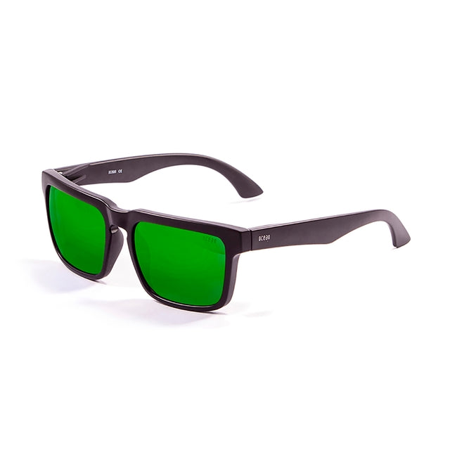 OCEAN GLASSES Bomb 17202.96, full-rimmed rectangular black glasses made from TR90 material, suitable for unisex wear.