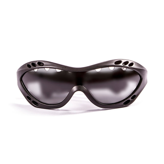 OCEAN GLASSES COSTA RICA in black, featuring a full-rimmed warp design, suitable for unisex wear.