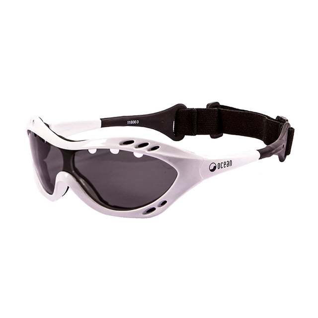 OCEAN GLASSES COSTA RICA 11800.3 featuring a full-rimmed black warp frame, suitable for unisex wear.