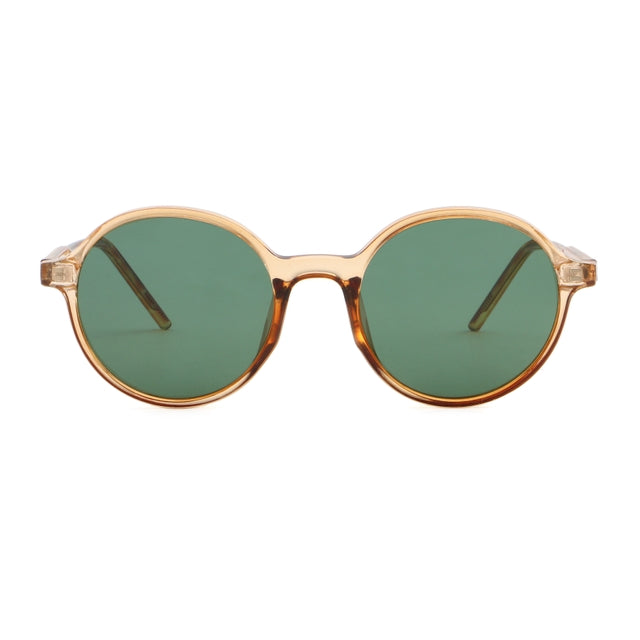 OCEAN GLASSES COTLLIURE 10500.2 featuring a round full-rimmed transparent acetate frame, suitable for unisex wear.