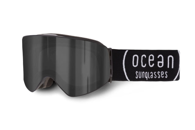 OCEAN GLASSES EIRA YH5101.0 full-rimmed black eyewear with a warp shape, suitable for unisex wear.