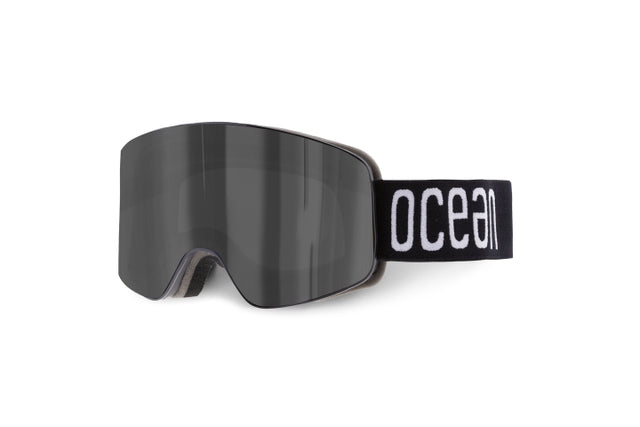 OCEAN GLASSES ETNA YH6101.0 full-rimmed black eyewear with a stylish warp frame design, suitable for unisex wear.