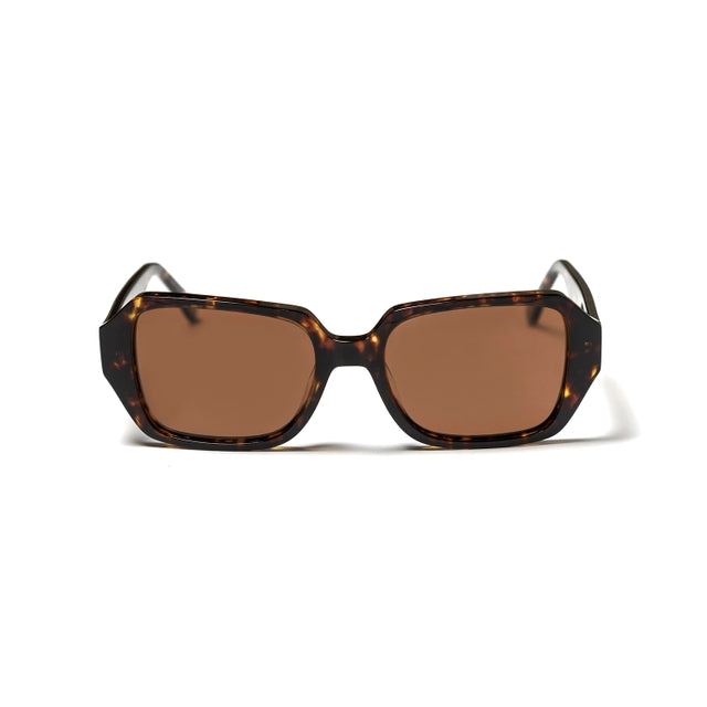 OCEAN GLASSES GEORGIA 18119.3 full-rimmed rectangular brown acetate frames for unisex wear.