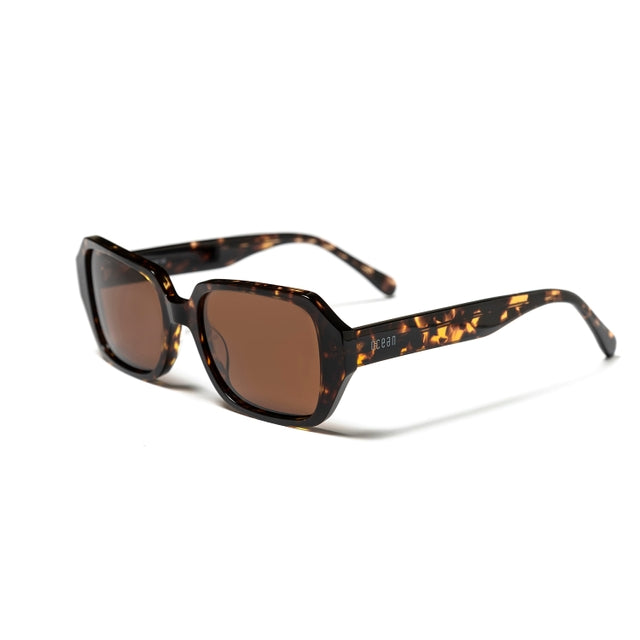 OCEAN GLASSES GEORGIA 18119.3 full-rimmed rectangular brown acetate frames for unisex wear.