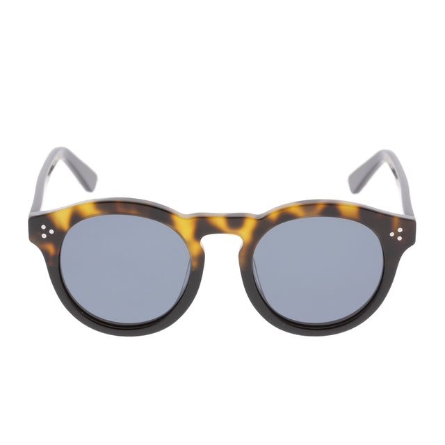 OCEAN GLASSES KANSAS 8011.5 featuring a round full-rimmed design in brown acetate, suitable for unisex wear.