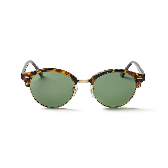 OCEAN GLASSES MARLON 1621.4 full-rimmed round metal glasses in vibrant red color, suitable for unisex wear.