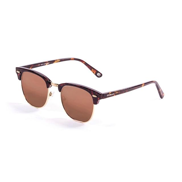 OCEAN GLASSES Mr. BRATT 70000.2 featuring a round full-rimmed design in brown acetate, suitable for unisex wear.