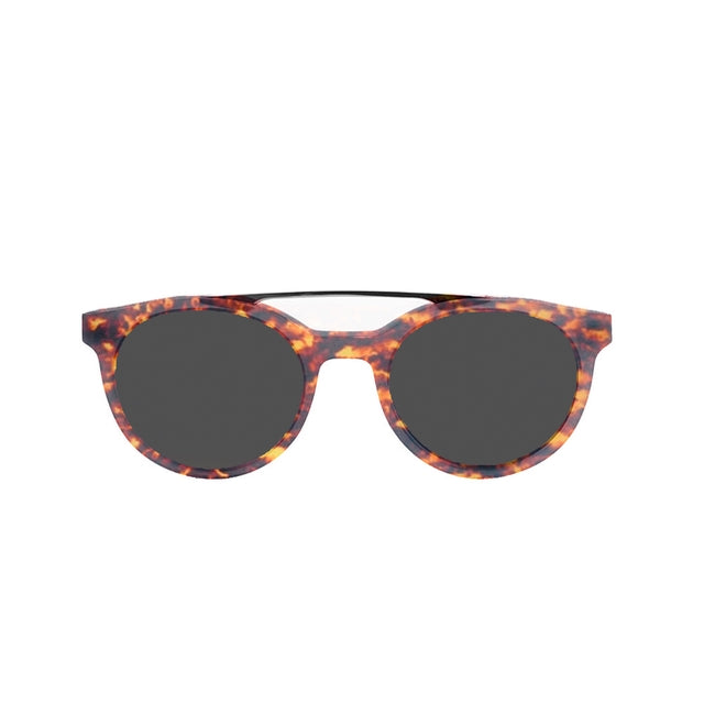 OCEAN GLASSES TIBURON 10200.8 featuring a round full-rimmed design in elegant brown color, made from durable acetate material.