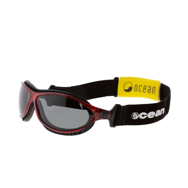 OCEAN GLASSES TIERRA DE FUEGO 12200.4 featuring a full-rimmed warp frame in transparent plastic, suitable for unisex wear.