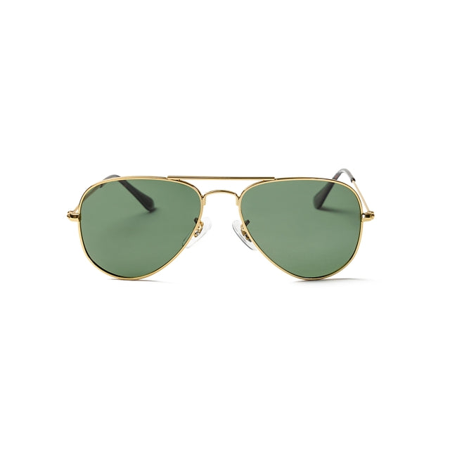OCEAN GLASSES VARESE 0919.2 in gold color, featuring a full-rimmed aviator design suitable for kids.