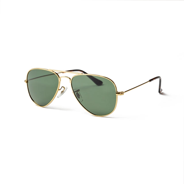 OCEAN GLASSES VARESE 0919.2 in gold color, featuring a full-rimmed aviator design suitable for kids.