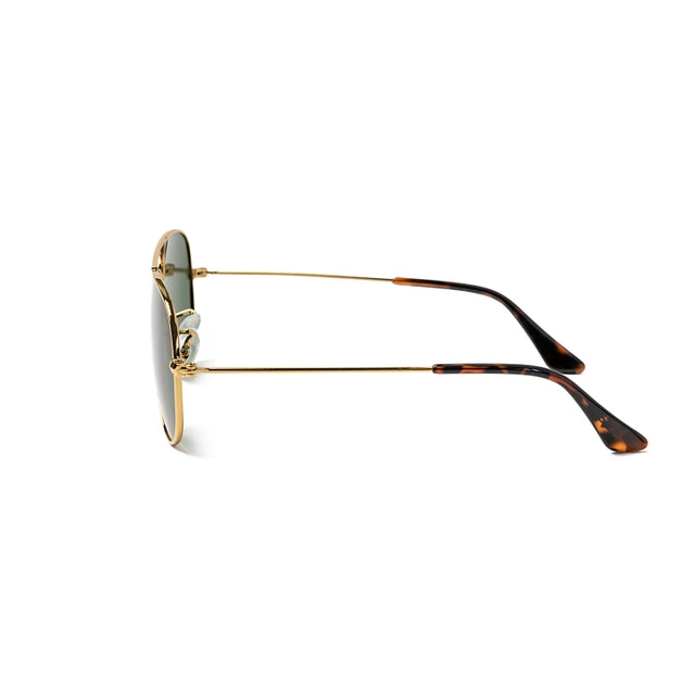 OCEAN GLASSES VARESE 0919.2 in gold color, featuring a full-rimmed aviator design suitable for kids.