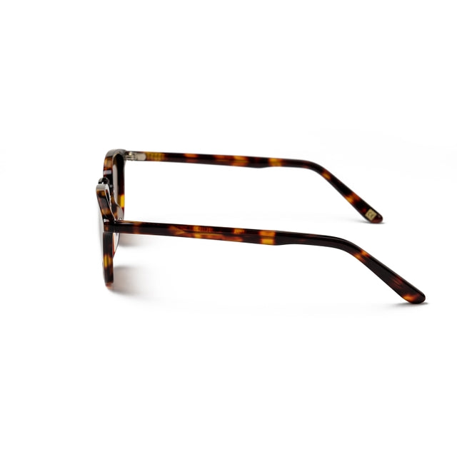 OCEAN GLASSES VICTORIA 8083.3 in black acetate, featuring a full-rimmed round design suitable for all genders.
