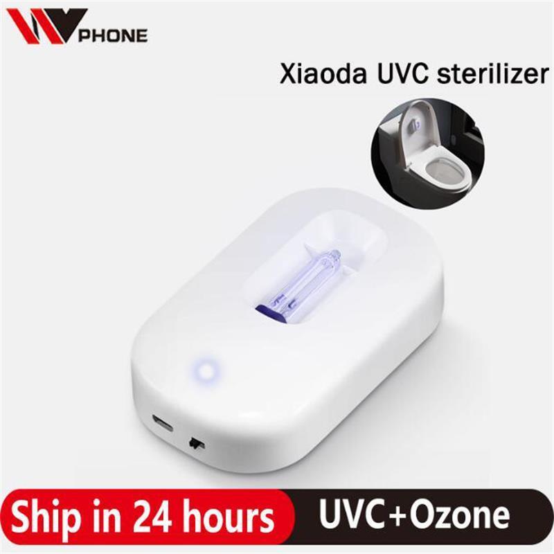 Original Xiaoda UV Sterilizing device featuring UVC and ozone technology in a sleek white design, ideal for effective auto sterilization.