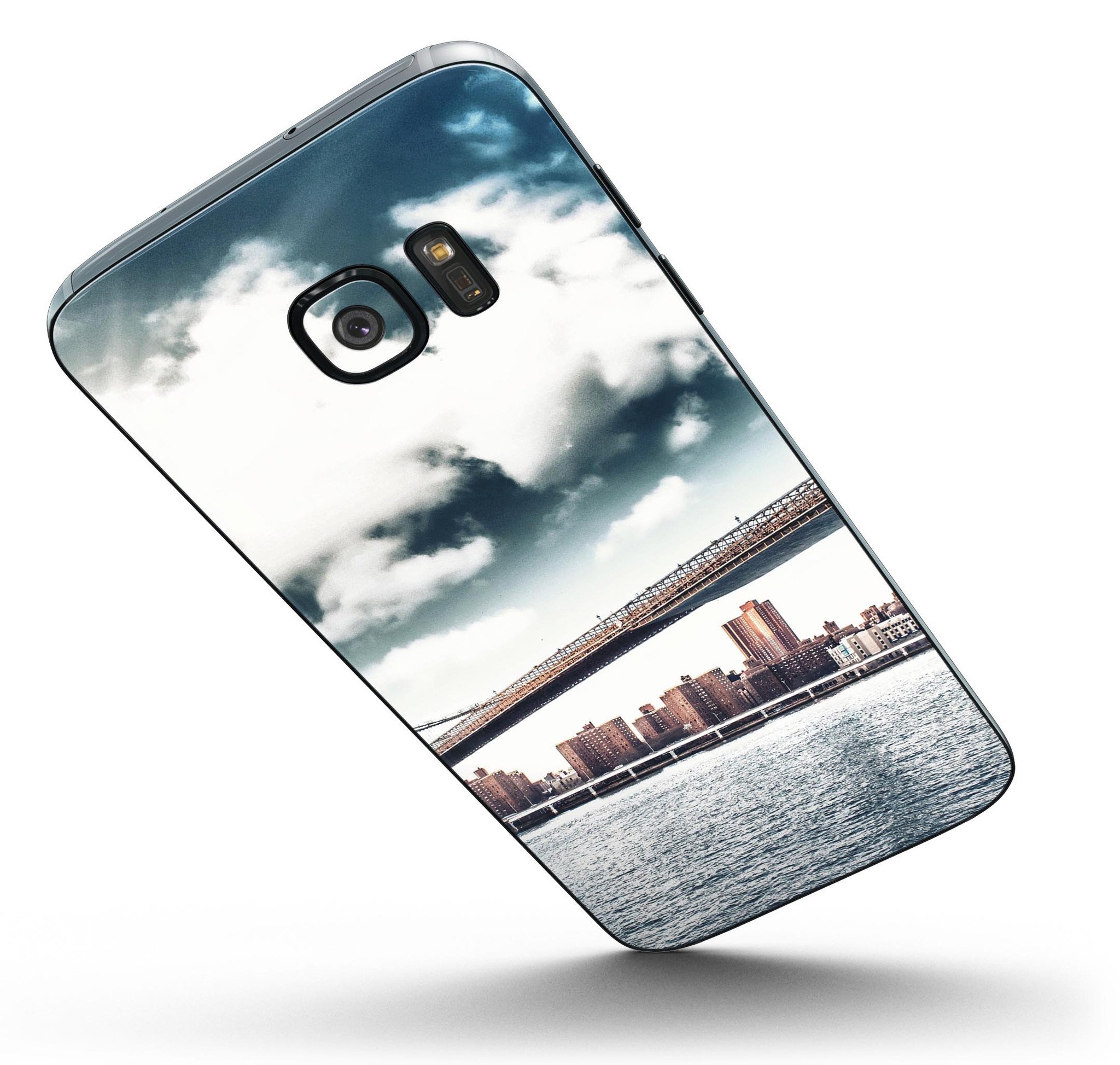 OverLook NYC Loop Full Body Skin-Kit for Samsung Galaxy S7 and S7 Edge, showcasing premium vinyl material and stylish design options.