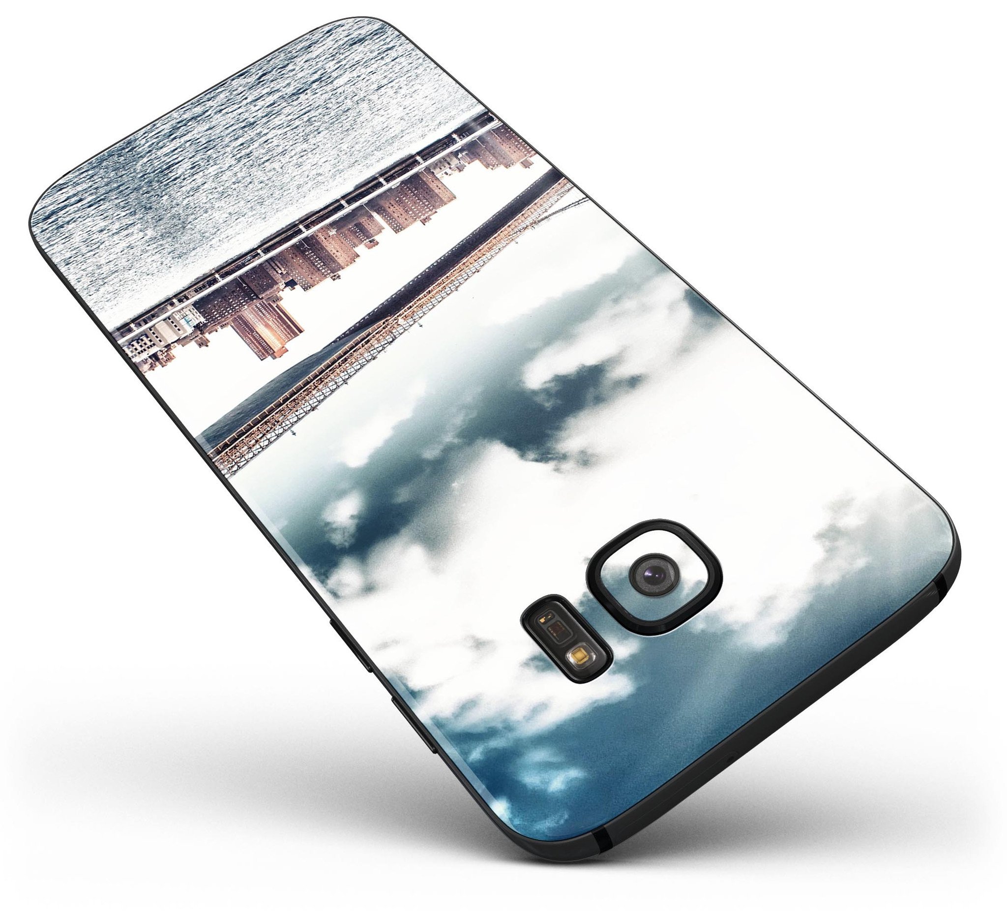 OverLook NYC Loop Full Body Skin-Kit for Samsung Galaxy S7 and S7 Edge, showcasing premium vinyl material and stylish design options.