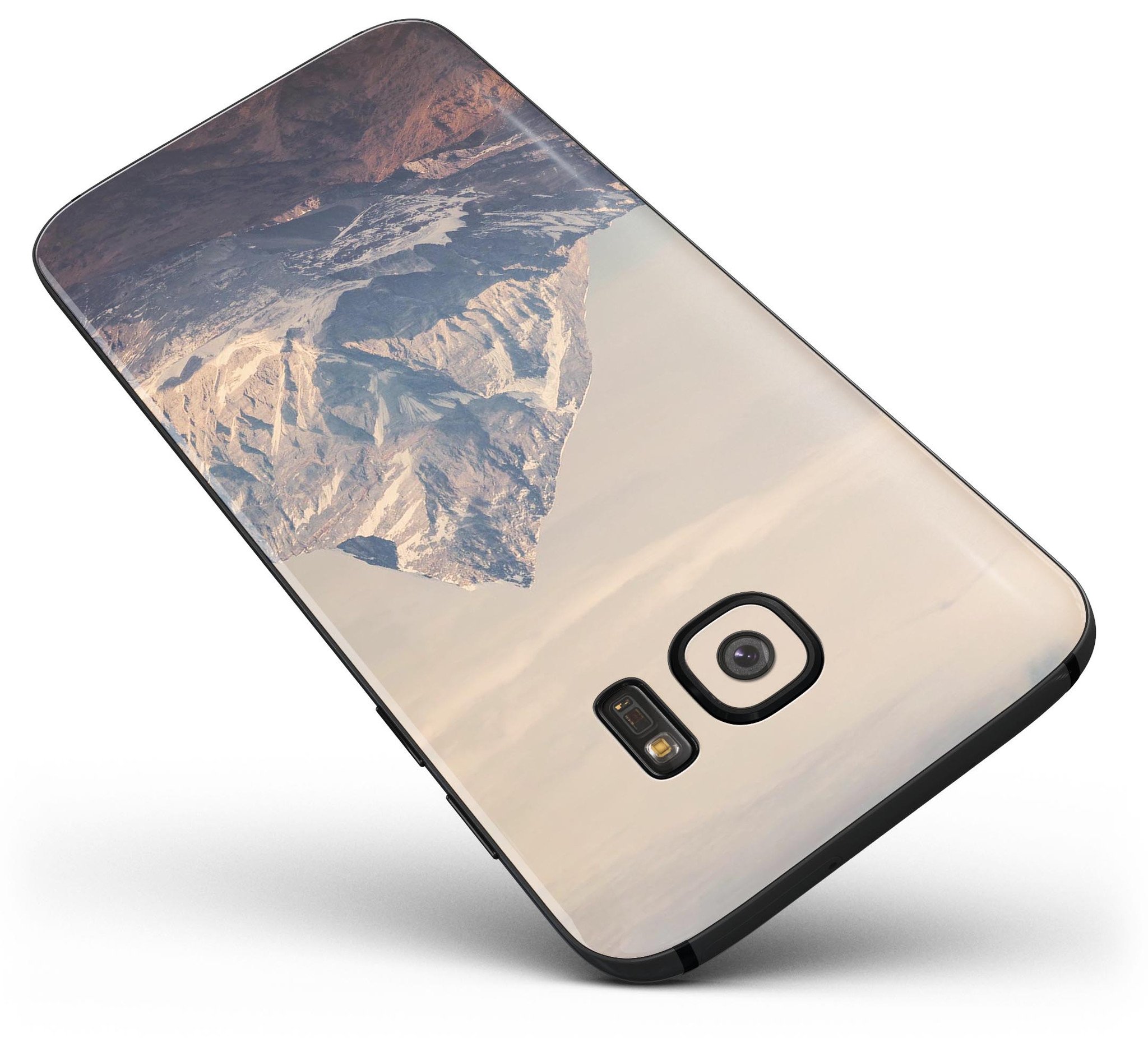 Paramountain Top Full Body Skin-Kit for Samsung Galaxy S7, showcasing ultra-gloss and soft-matte finish options.