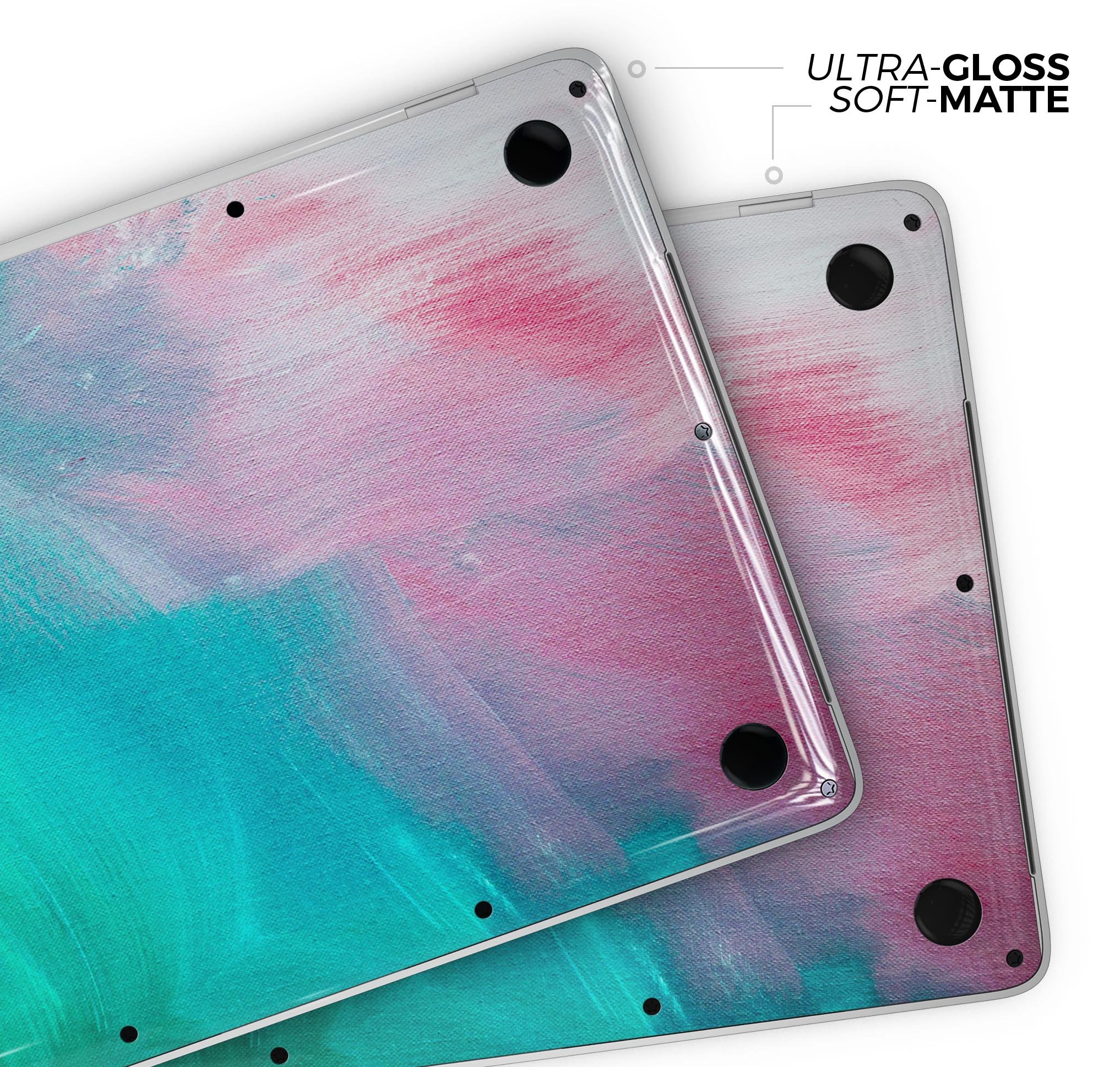 Pastel Marble Surface Skin Decal Wrap Kit for Apple MacBook, showcasing a stylish marble design with a soft-matte finish.