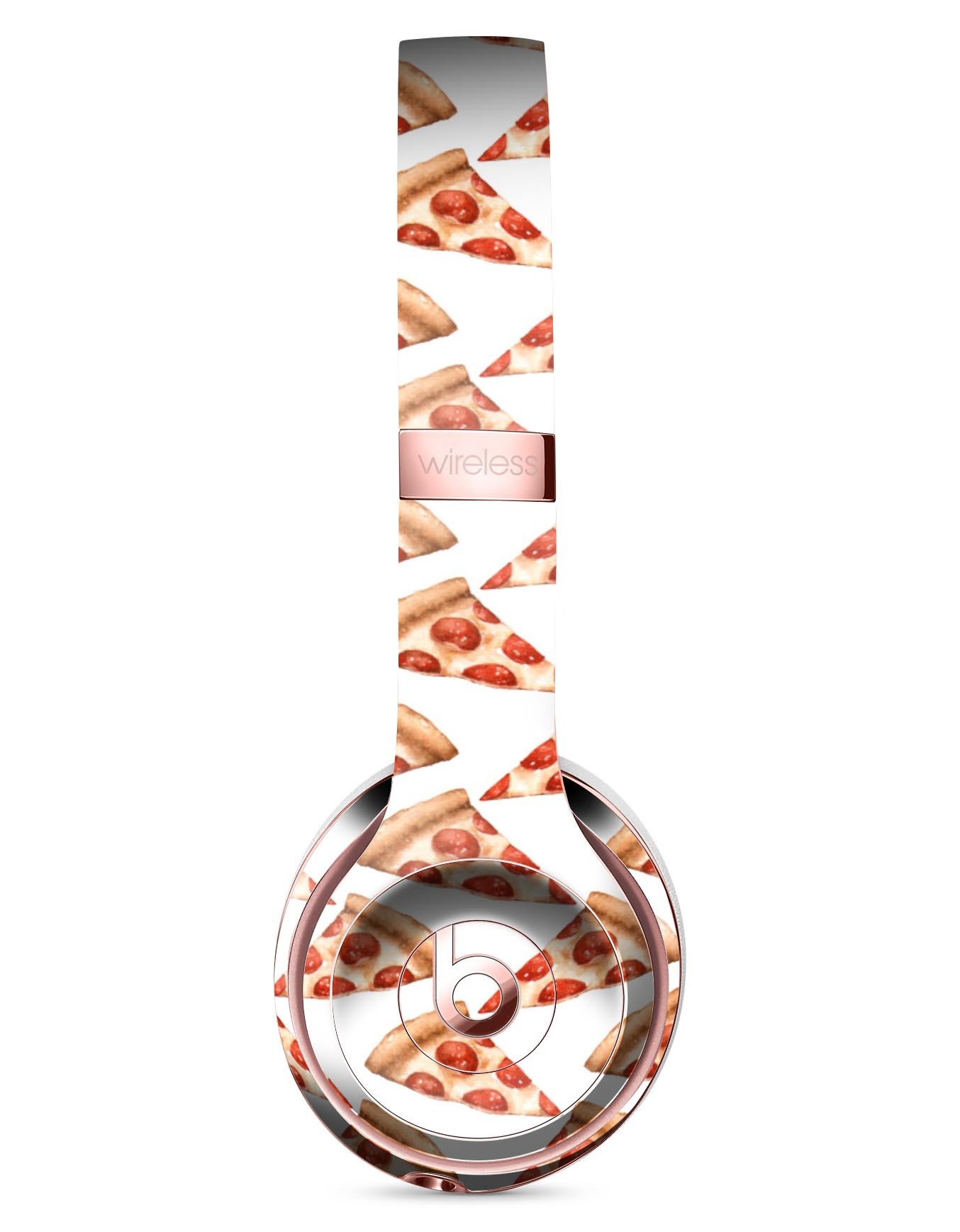 Pizza Slice of Heaven Full-Body Skin Kit for Beats by Dre Solo 3, showcasing vibrant design and premium vinyl material.