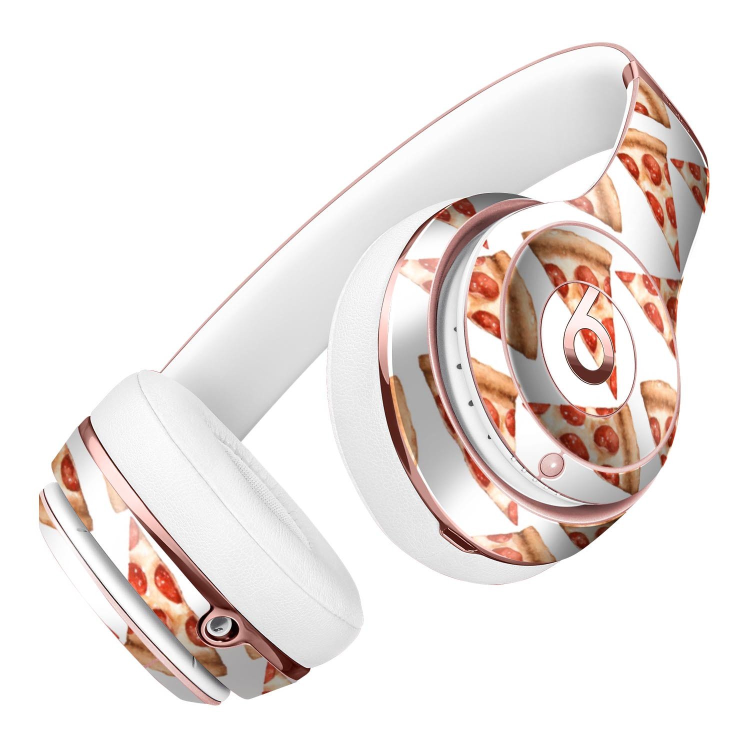 Pizza Slice of Heaven Full-Body Skin Kit for Beats by Dre Solo 3, showcasing vibrant design and premium vinyl material.