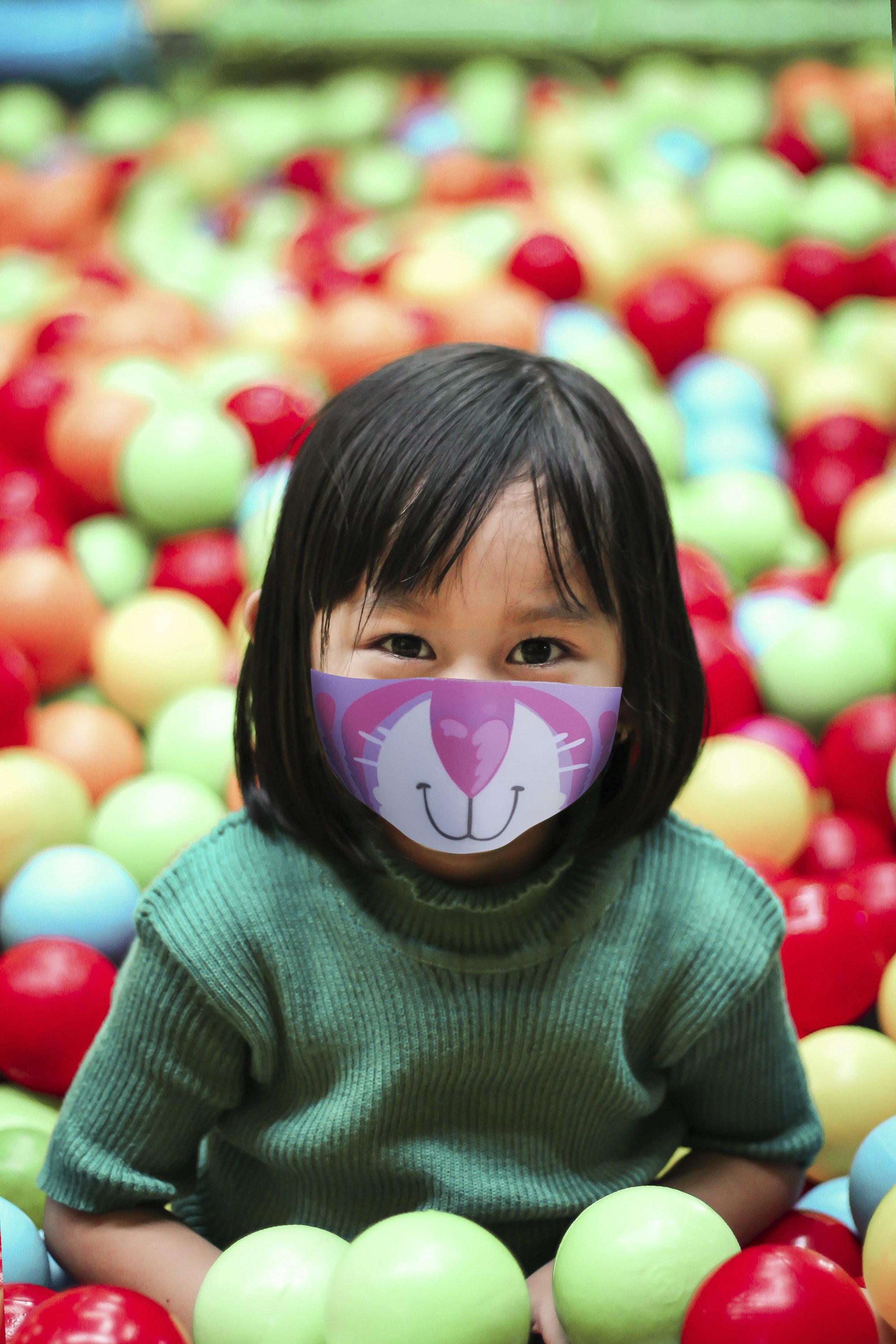 Premium Animal Printed Kids Ninja MASQ featuring Dragon, Cat, Dog, and Shark designs, perfect for kids' stylish comfort.